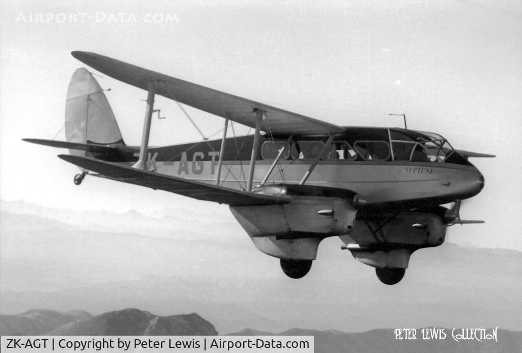 ZK-AGT, De Havilland DH-89A Dragon Rapide C/N 6423, Cook Strait Airways Ltd., Nelson 1939