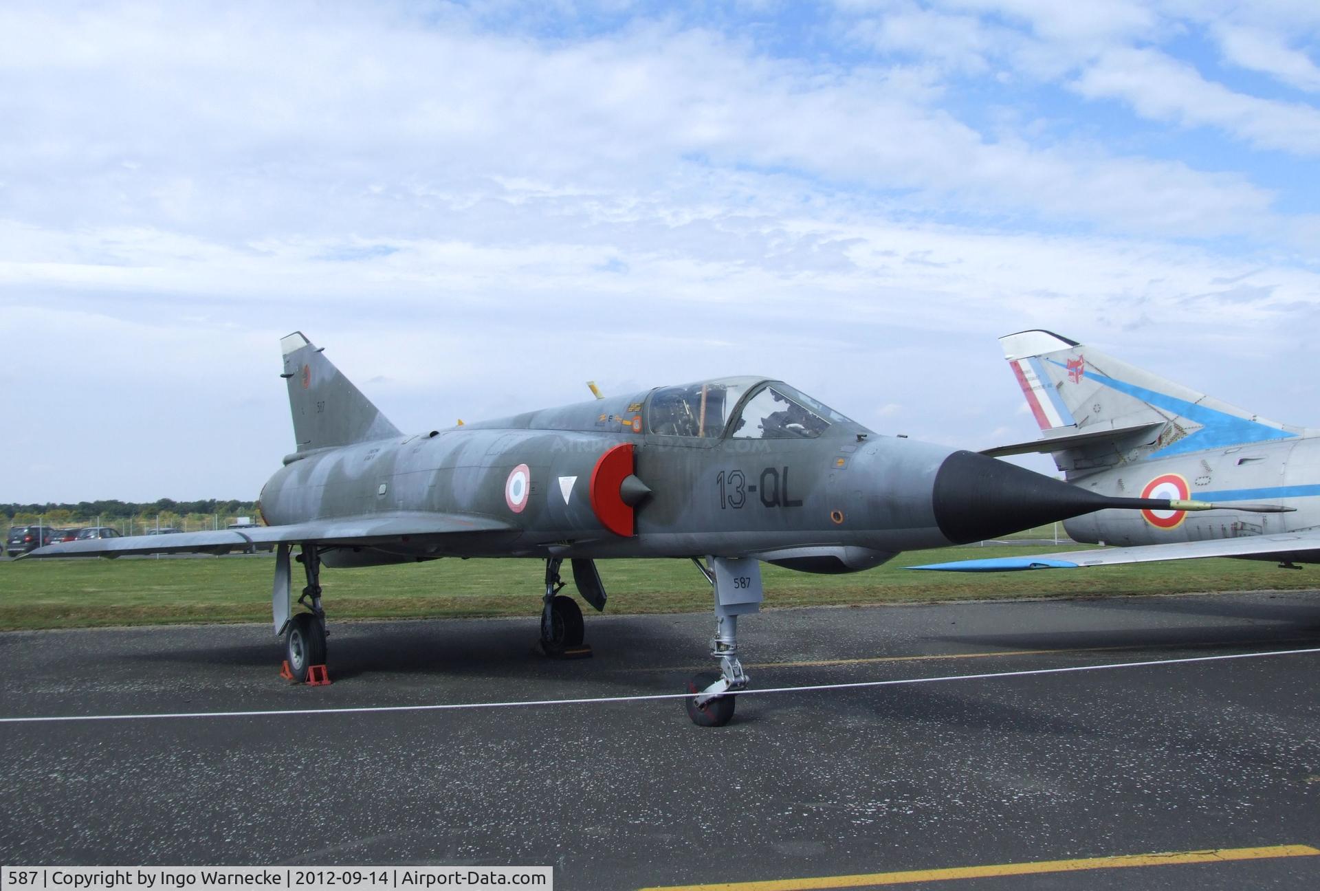 587, Dassault Mirage IIIE C/N 587, Dassault Mirage III E at the Luftwaffenmuseum, Berlin-Gatow