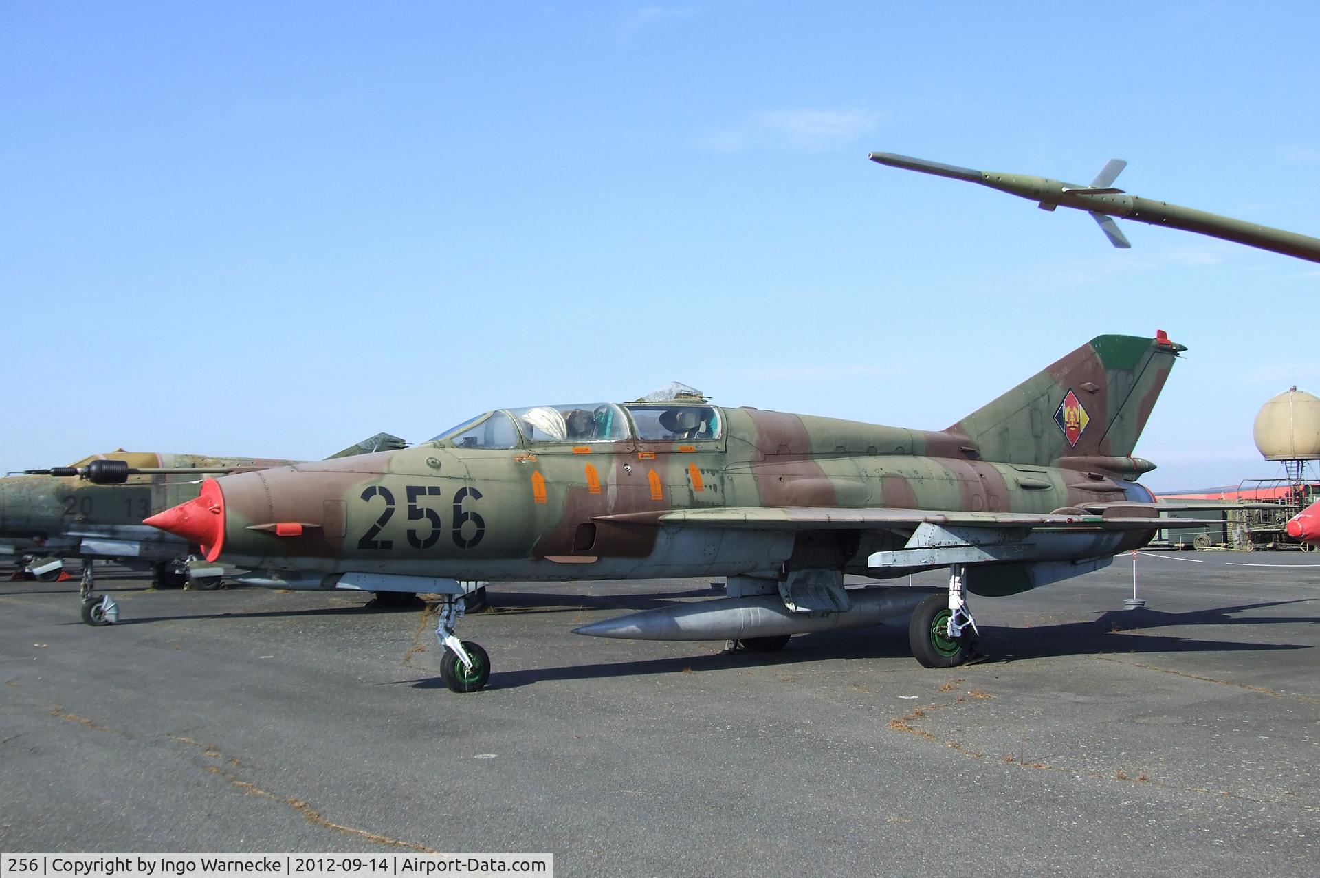 256, 1971 Mikoyan-Gurevich MiG-21UM C/N 02695156, Mikoyan i Gurevich MiG-21UM MONGOL-B at the Luftwaffenmuseum, Berlin-Gatow