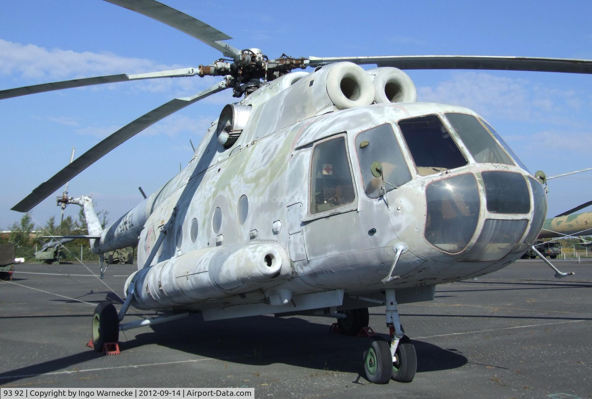 93 92, 1983 Mil Mi-9 C/N 340006, Mil Mi-9 (Mi-8IV) HIP-G at the Luftwaffenmuseum, Berlin-Gatow