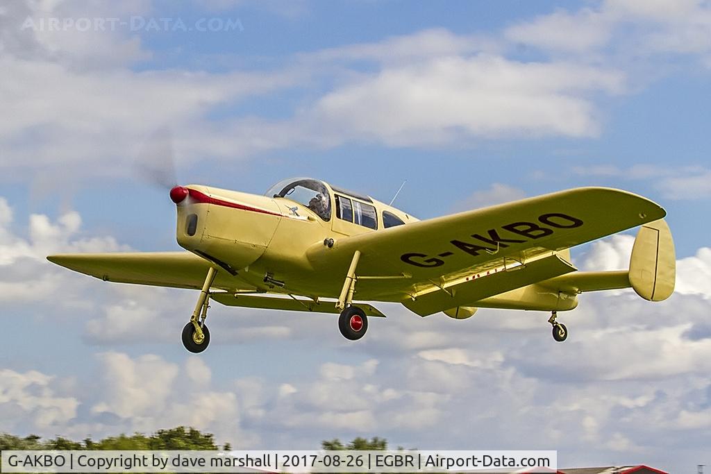 G-AKBO, 1947 Miles M38 Messenger 2A C/N 6378, lift off