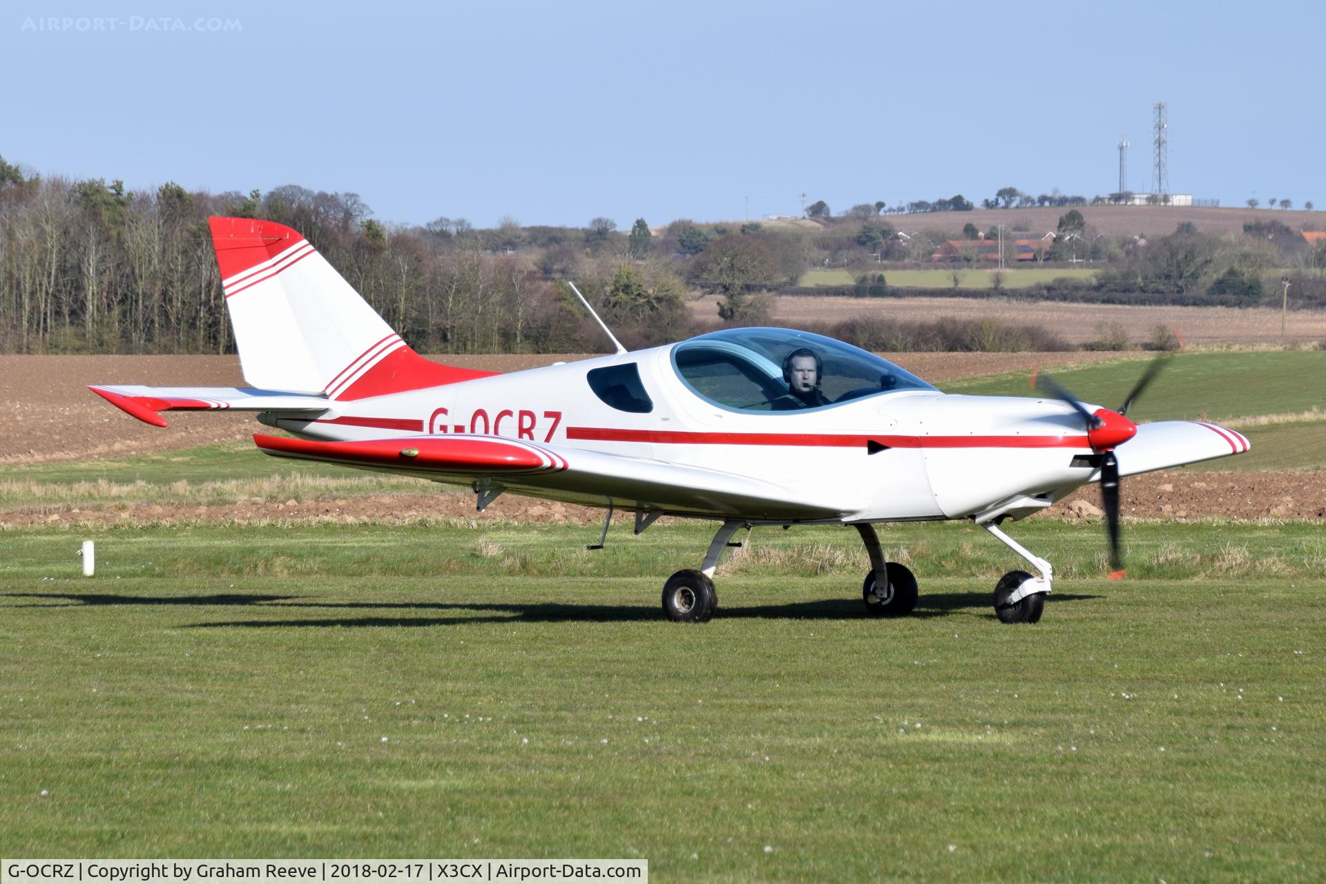 G-OCRZ, 2008 CZAW SportCruiser C/N PFA 338-14668, Just landed at Northrepps.