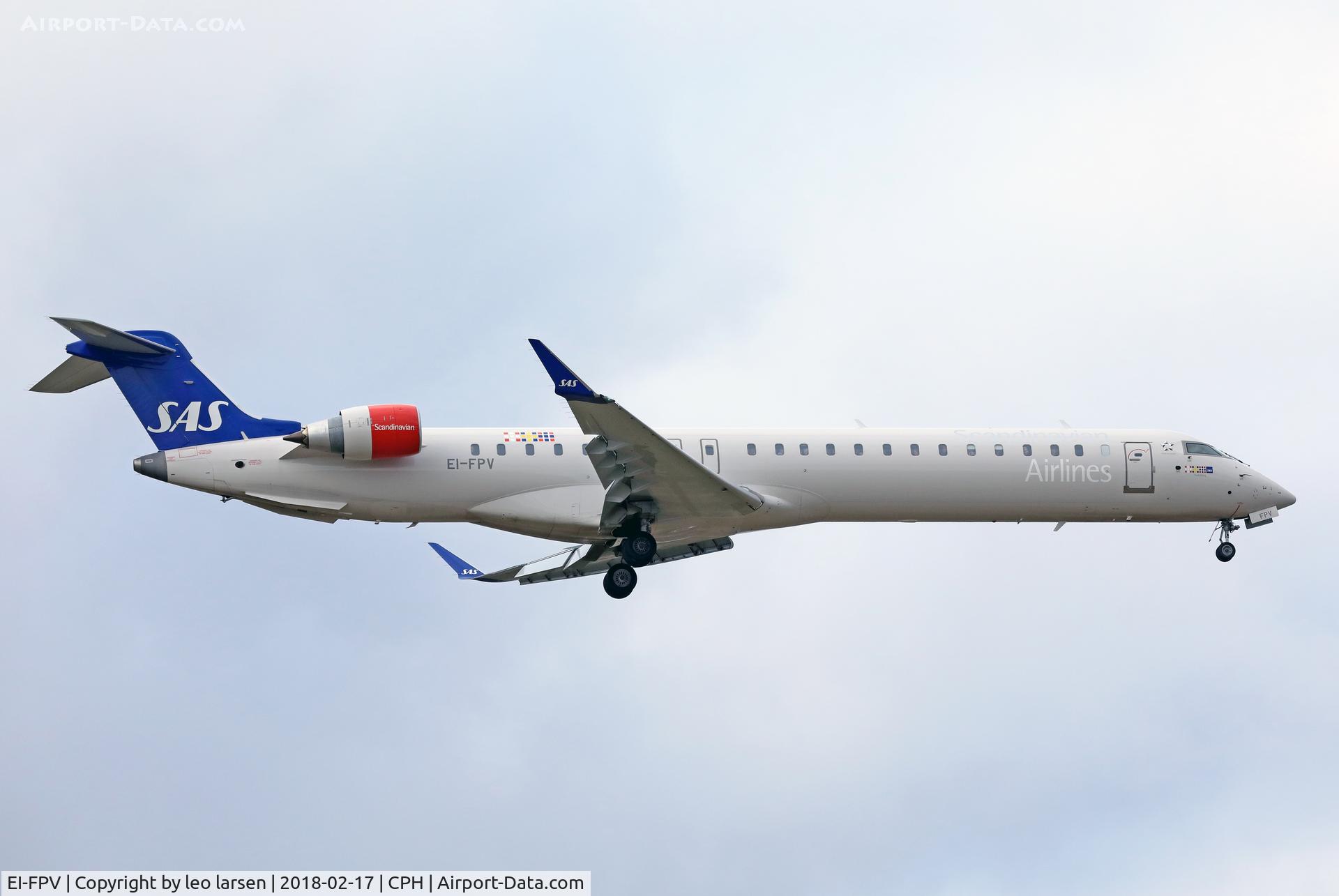 EI-FPV, 2017 Bombardier CRJ-900LR (CL-600-2D24) C/N 15440, Copenhagen 17.2.2018 app to R-04L