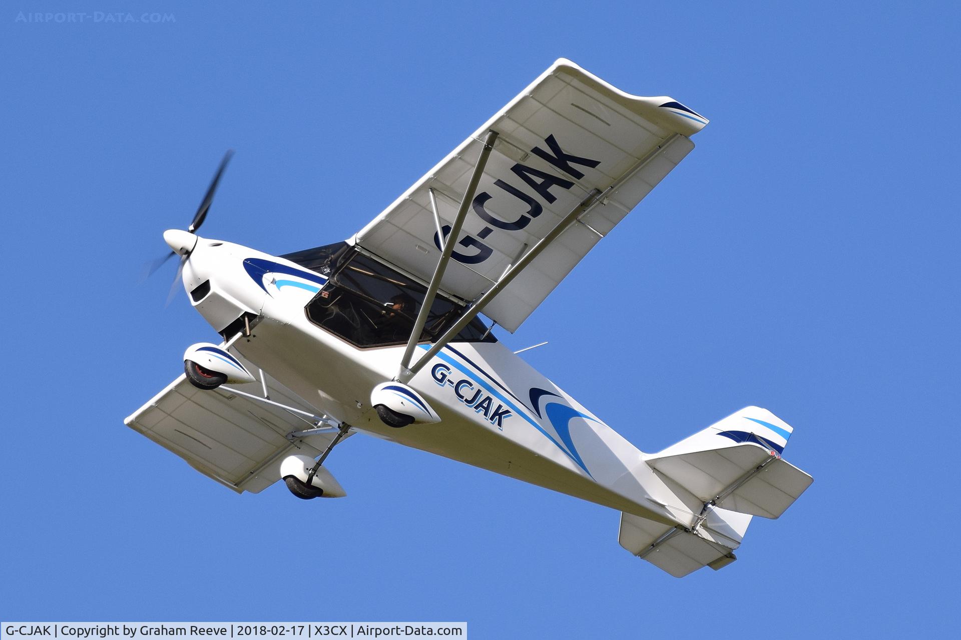 G-CJAK, 2016 Best Off Skyranger Nynja 912S(1) C/N BMAA/HB/674, Departing from Northrepps.