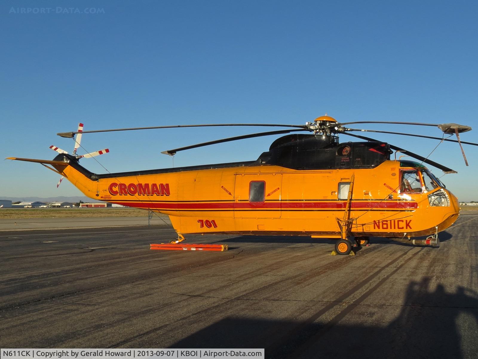 N611CK, 1961 Sikorsky SH-3H Sea King C/N 148966, Parked on the north GA ramp.