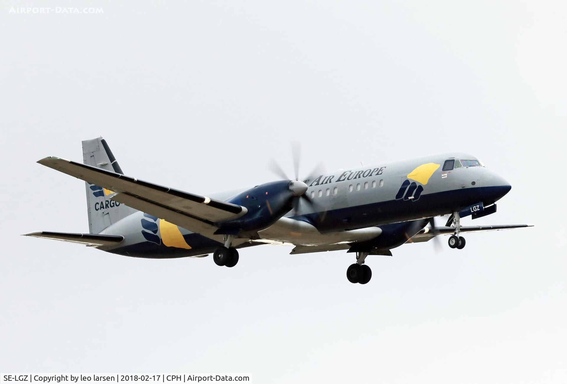 SE-LGZ, 1989 British Aerospace ATP C/N 2021, Copenhagen 17.2.2018