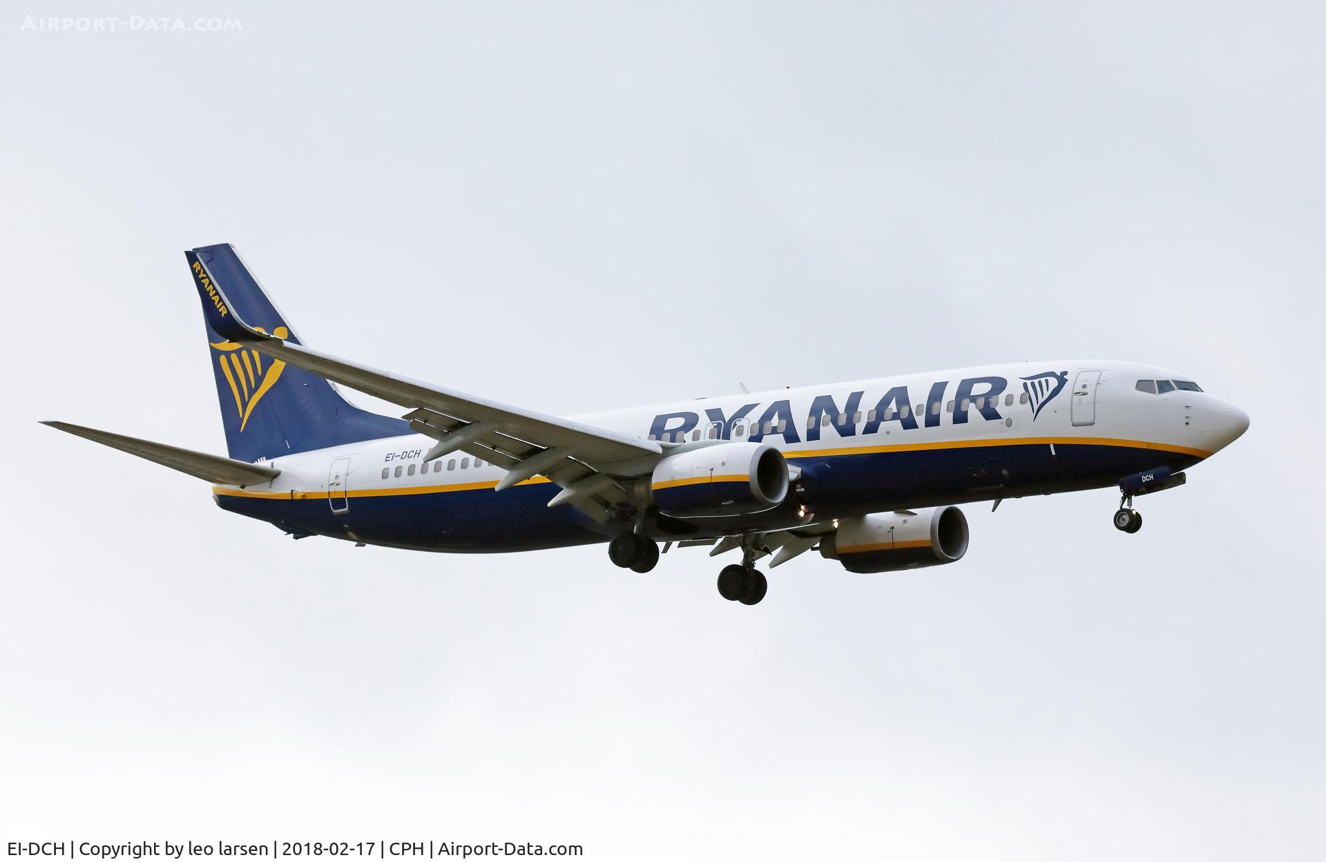 EI-DCH, 2004 Boeing 737-8AS C/N 33566, Copenhagen 17.2.2018