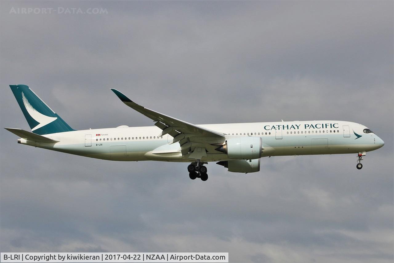 B-LRI, 2016 Airbus A350-941 C/N 058, At AKL