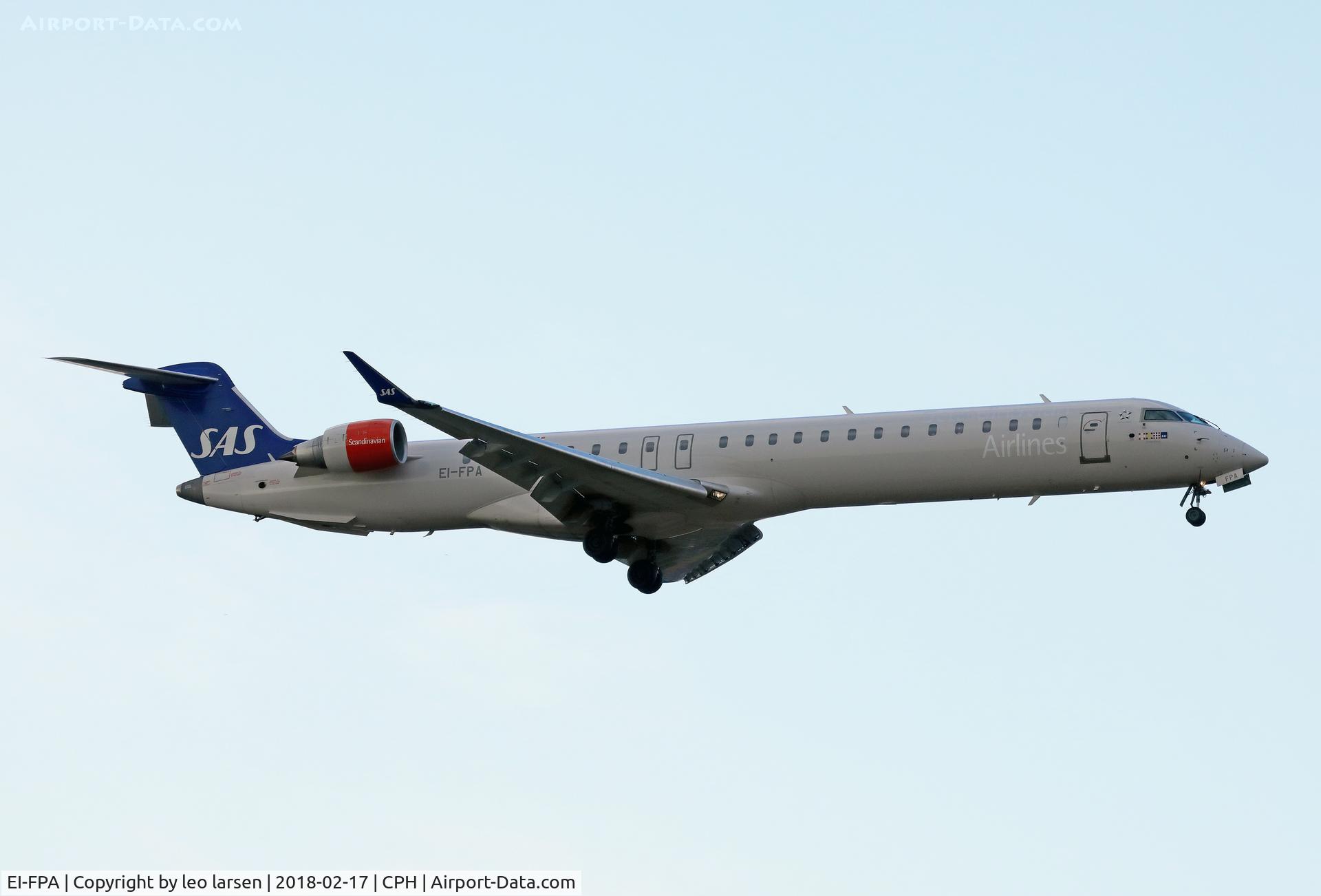 EI-FPA, 2016 Bombardier CRJ-900LR (CL-600-2D24) C/N 15398, Copenhagen 17.2.2018