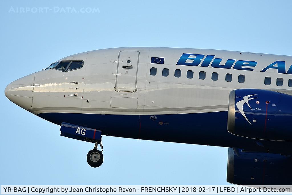 YR-BAG, 1990 Boeing 737-5L9 C/N 24778, Blue Air