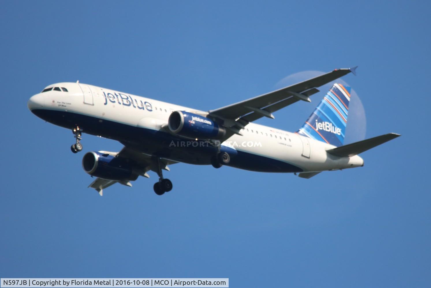 N597JB, 2004 Airbus A320-232 C/N 2307, Jet Blue