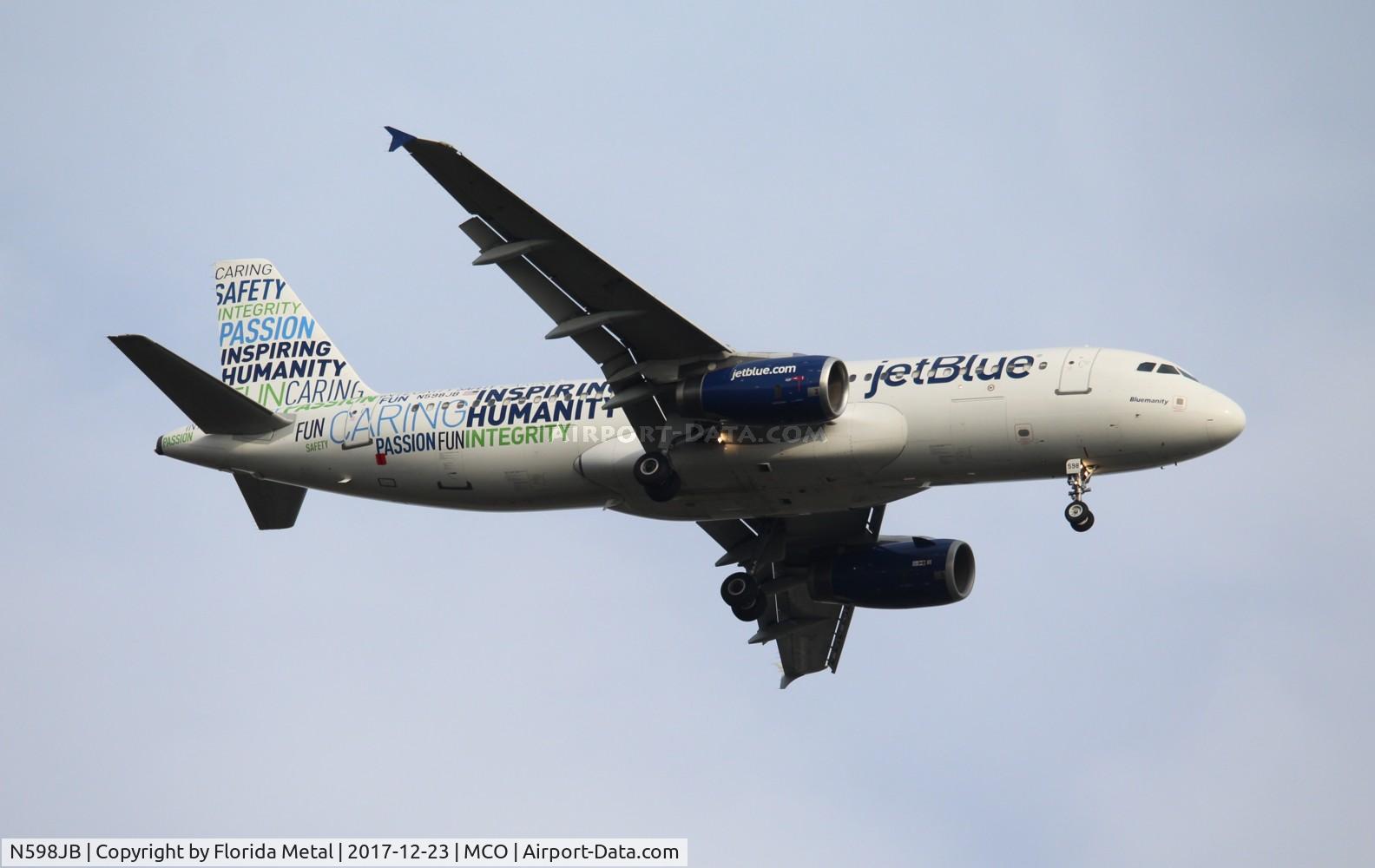 N598JB, 2004 Airbus A320-232 C/N 2314, Jet Blue