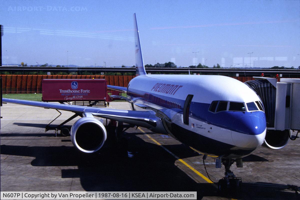N607P, 1987 Boeing 767-201/ER C/N 23899, Piedmont Airlines Boeing 767-201ER 