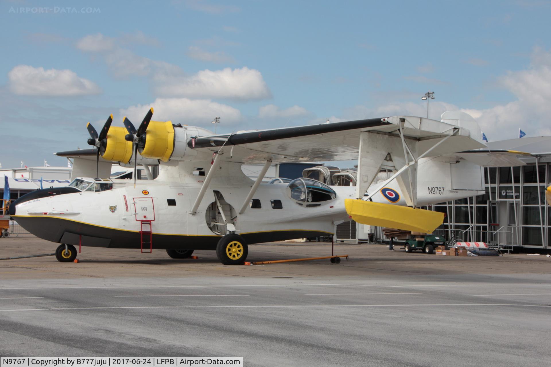 N9767, 1942 Boeing PBY-5A Catalina C/N 9767, on display at SIAE 2017
