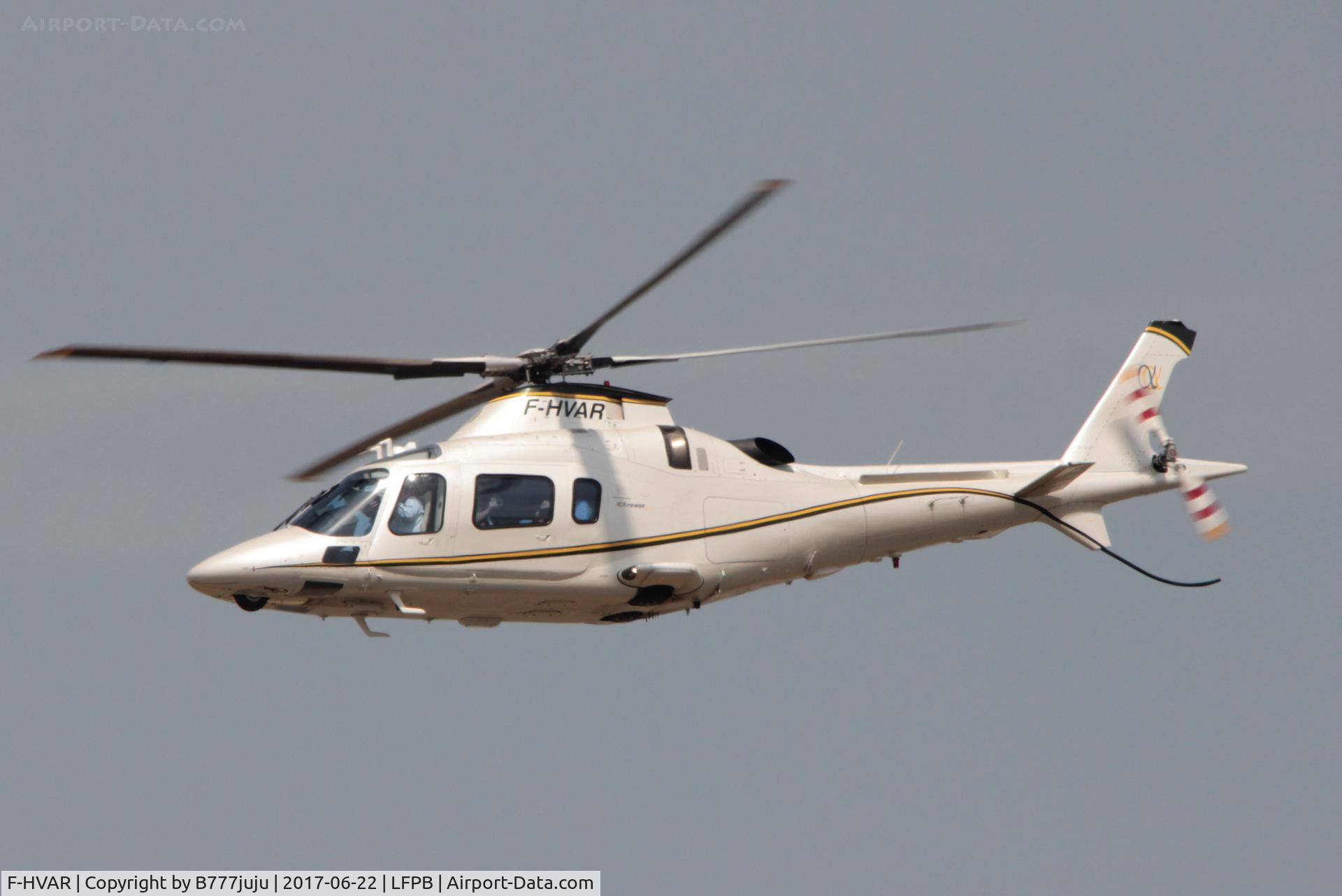 F-HVAR, Agusta AW-109E Power Elite C/N 11160, over SIAE 2017
