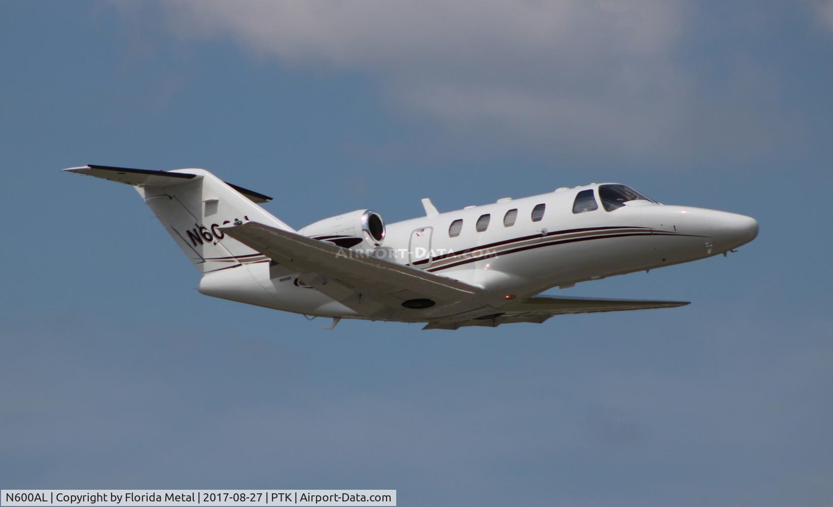 N600AL, 2000 Cessna 525 CitationJet CJ1 C/N 525-0383, Citation CJ1