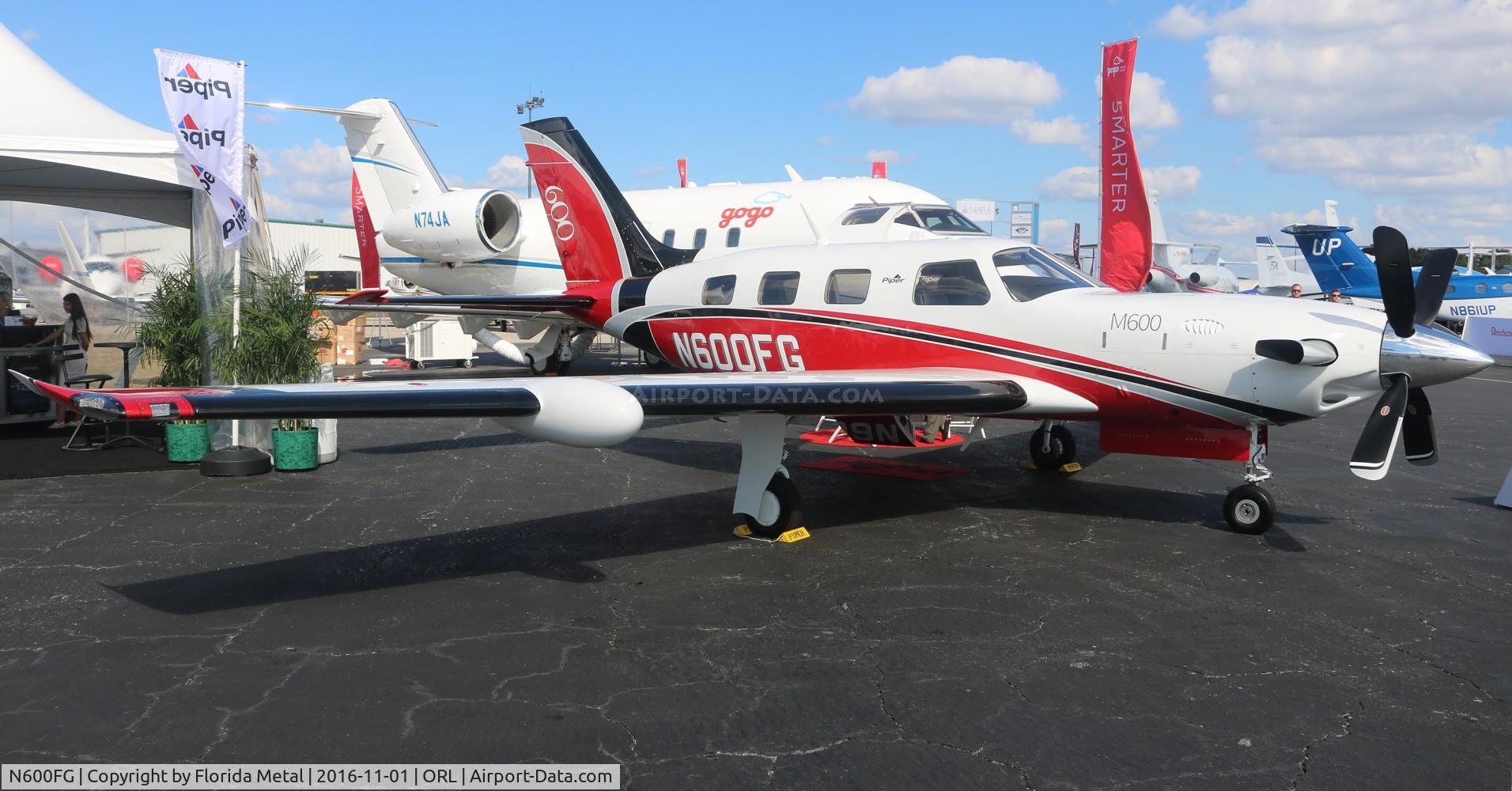 N600FG, 2016 Piper PA-46-600TP (M600) C/N 4698010, Piper M600
