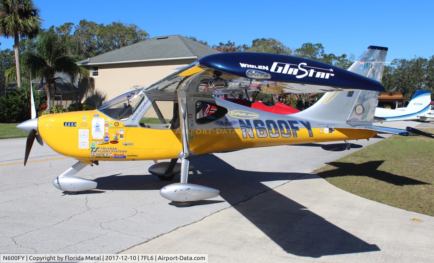 N600FY, 2003 Stoddard-Hamilton GlaStar C/N 5376, Glastar