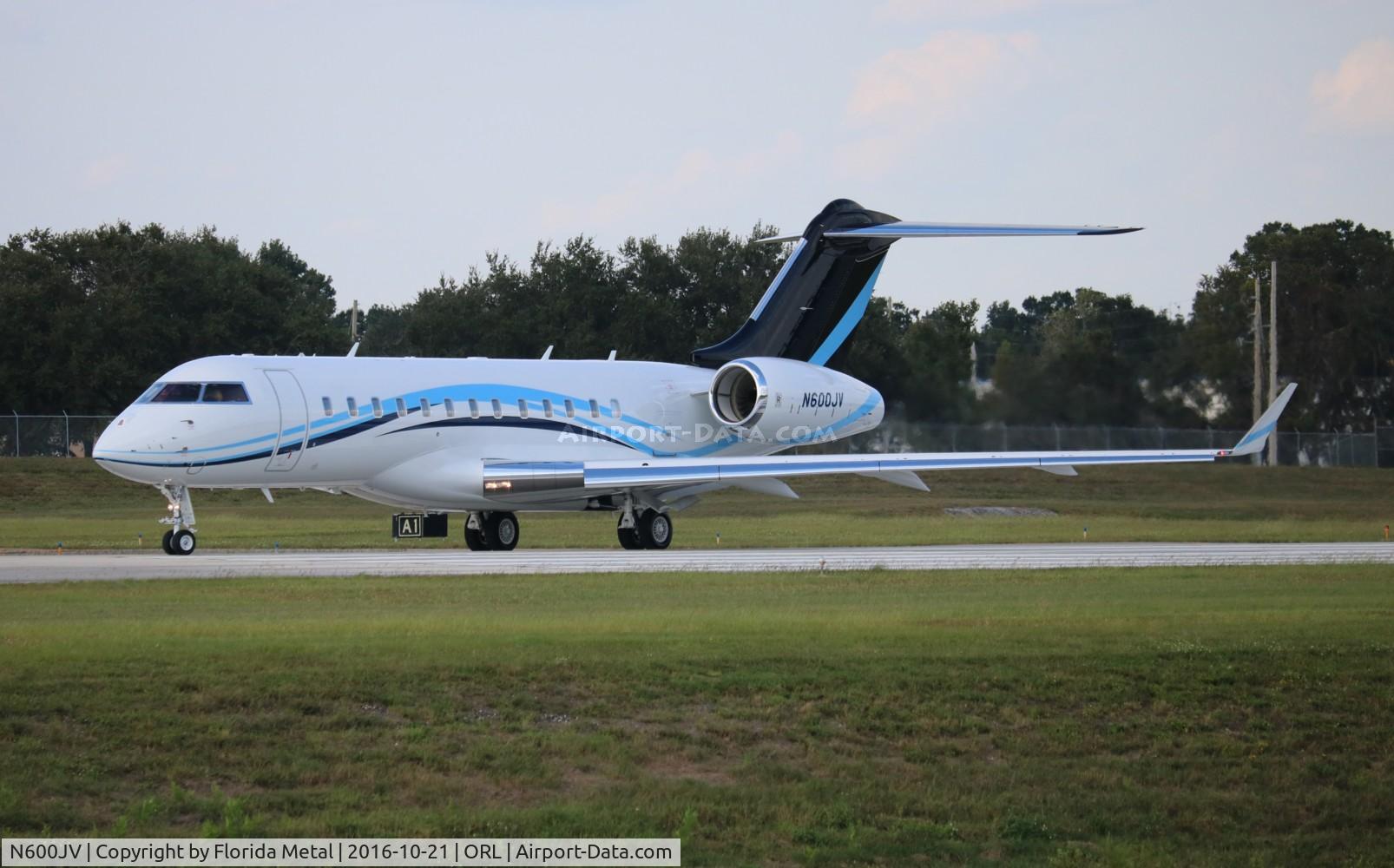 N600JV, 2014 Bombardier BD-700-1A10 Global 6000 C/N 9664, Global 6000