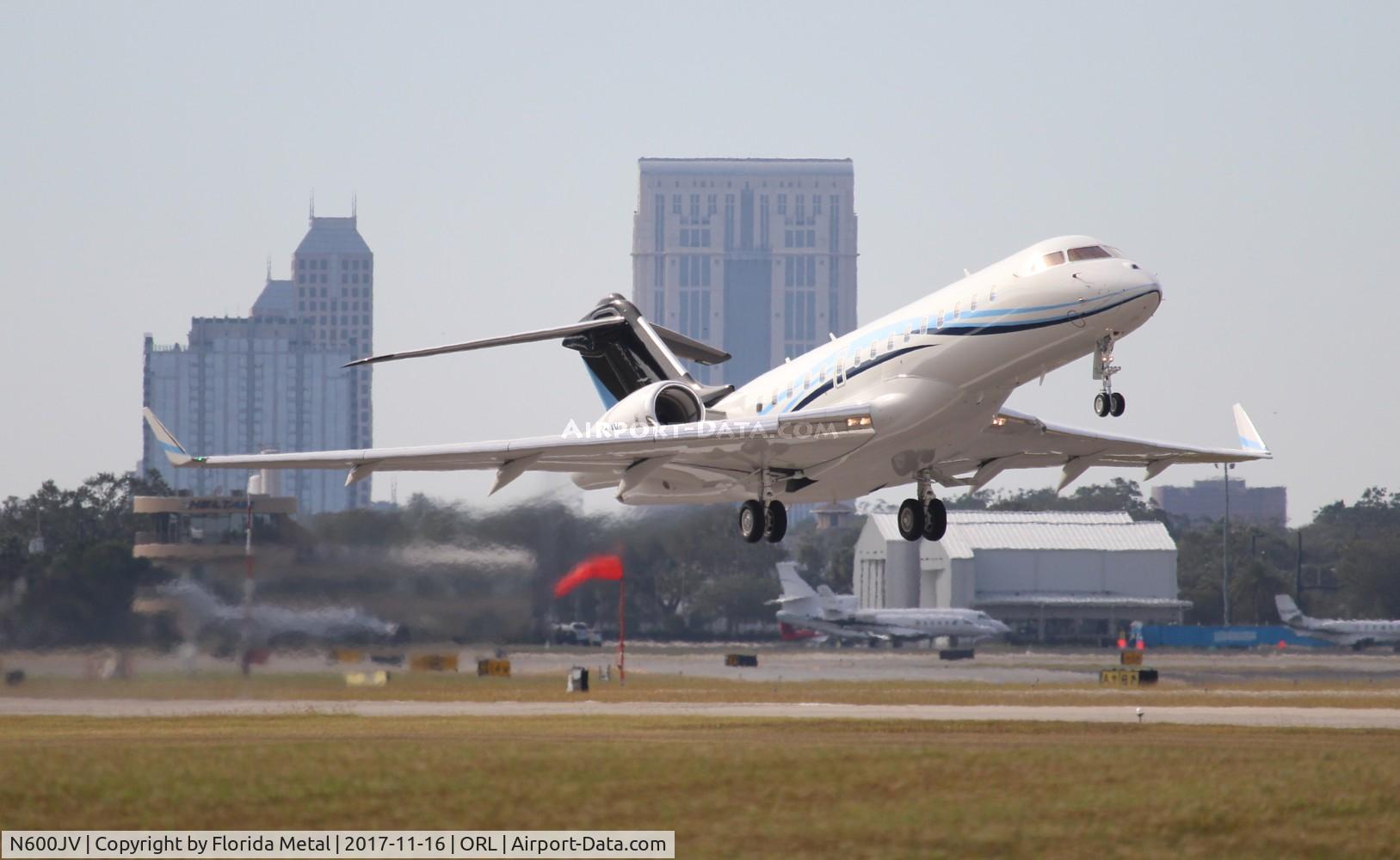 N600JV, 2014 Bombardier BD-700-1A10 Global 6000 C/N 9664, Global 6000