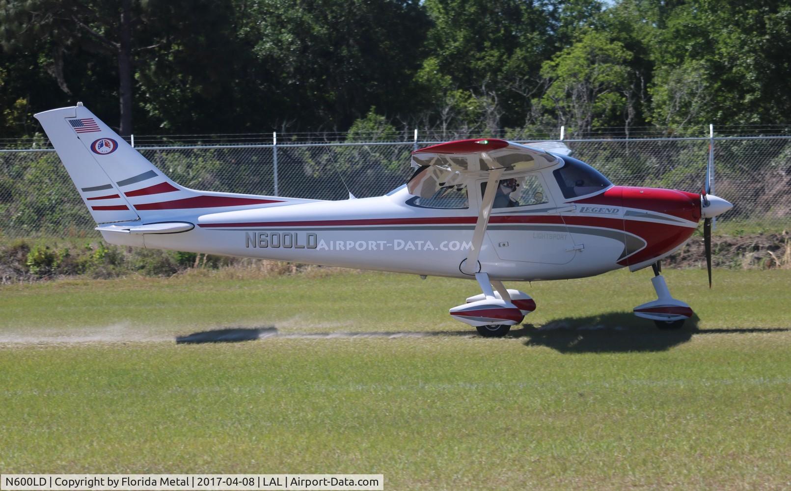 N600LD, 2016 Aeropilot Legend 600 C/N 1531, Legend 600