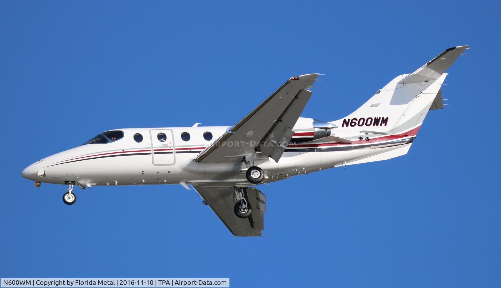 N600WM, 2005 Raytheon Beechjet 400A C/N RK-417, Beech 400A