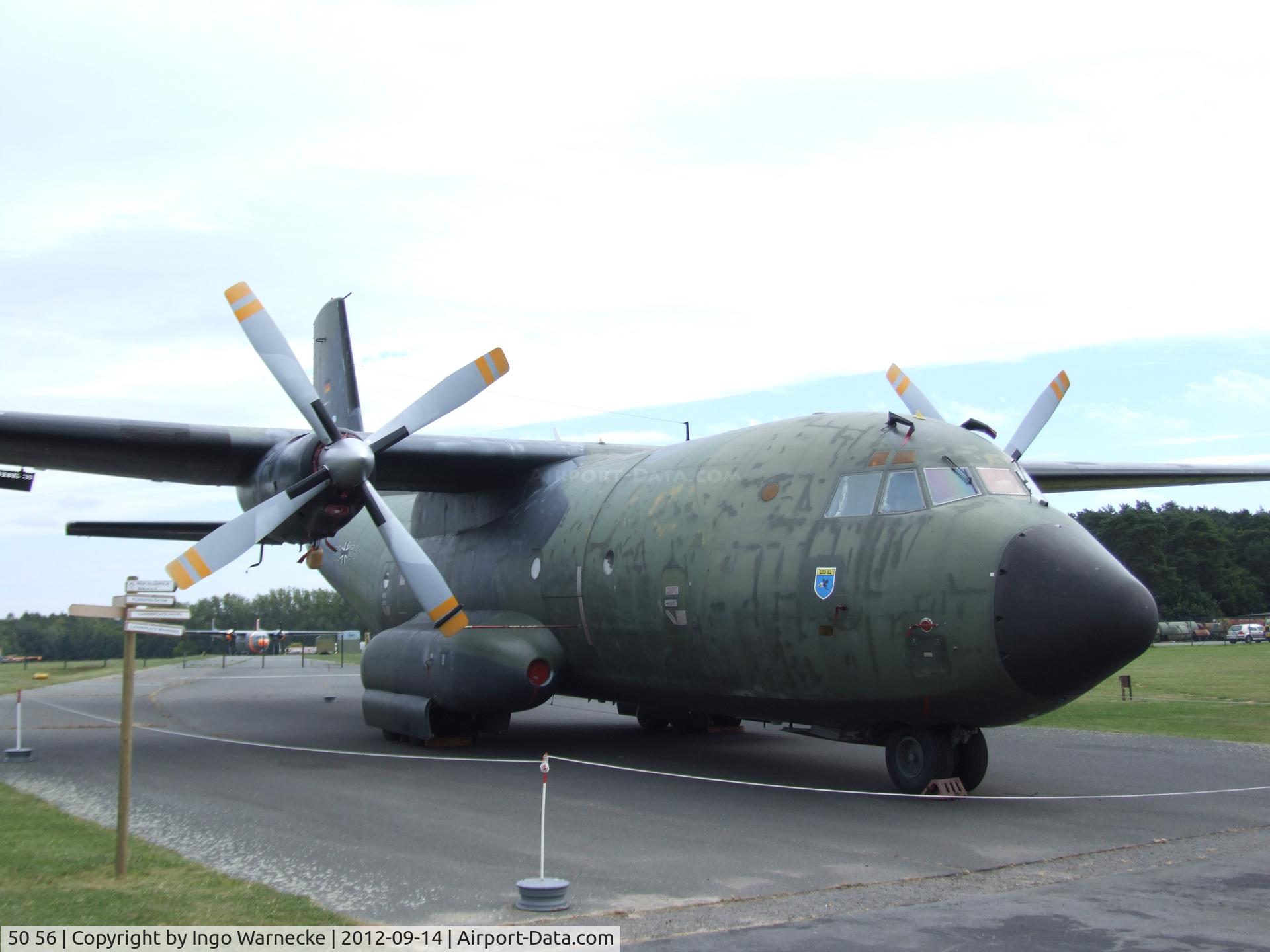 50 56, Transall C-160D C/N D78, Transall C-160D at the Luftwaffenmuseum, Berlin-Gatow