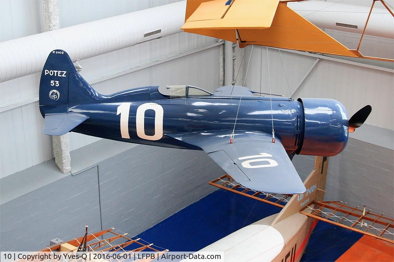 10, 1933 Potez 53 C/N 01, Potez 53, Exibited at Air & Space Museum Paris-Le Bourget (LFPB)
