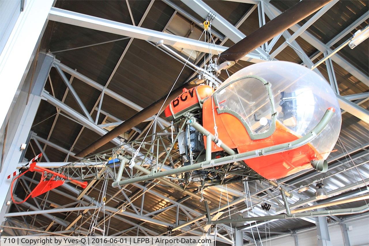 710, Bell 47G C/N 710, Bell 47G, Air & Space Museum Paris-Le Bourget (LFPB)