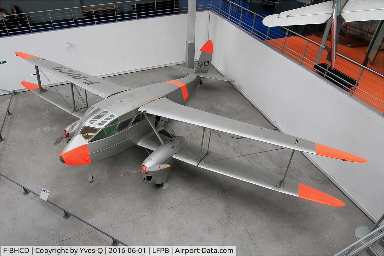 F-BHCD, 1945 De Havilland DH-89A Dominie/Dragon Rapide C/N 6706, De Havilland DH-89A Dominie, Exibited at Air & Space Museum Paris-Le Bourget (LFPB)