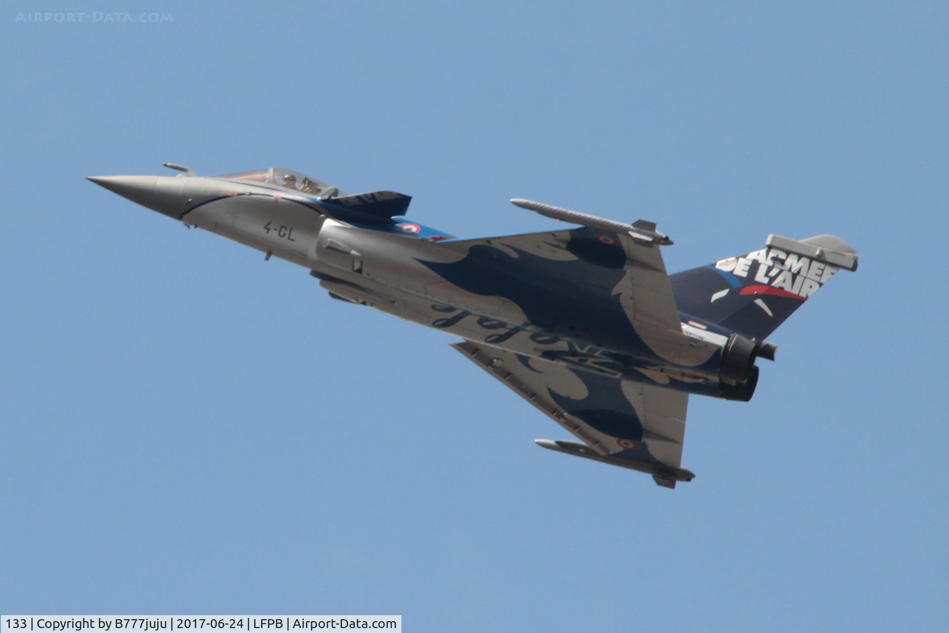 133, Dassault Rafale C C/N 133, on display at SIAE 2017