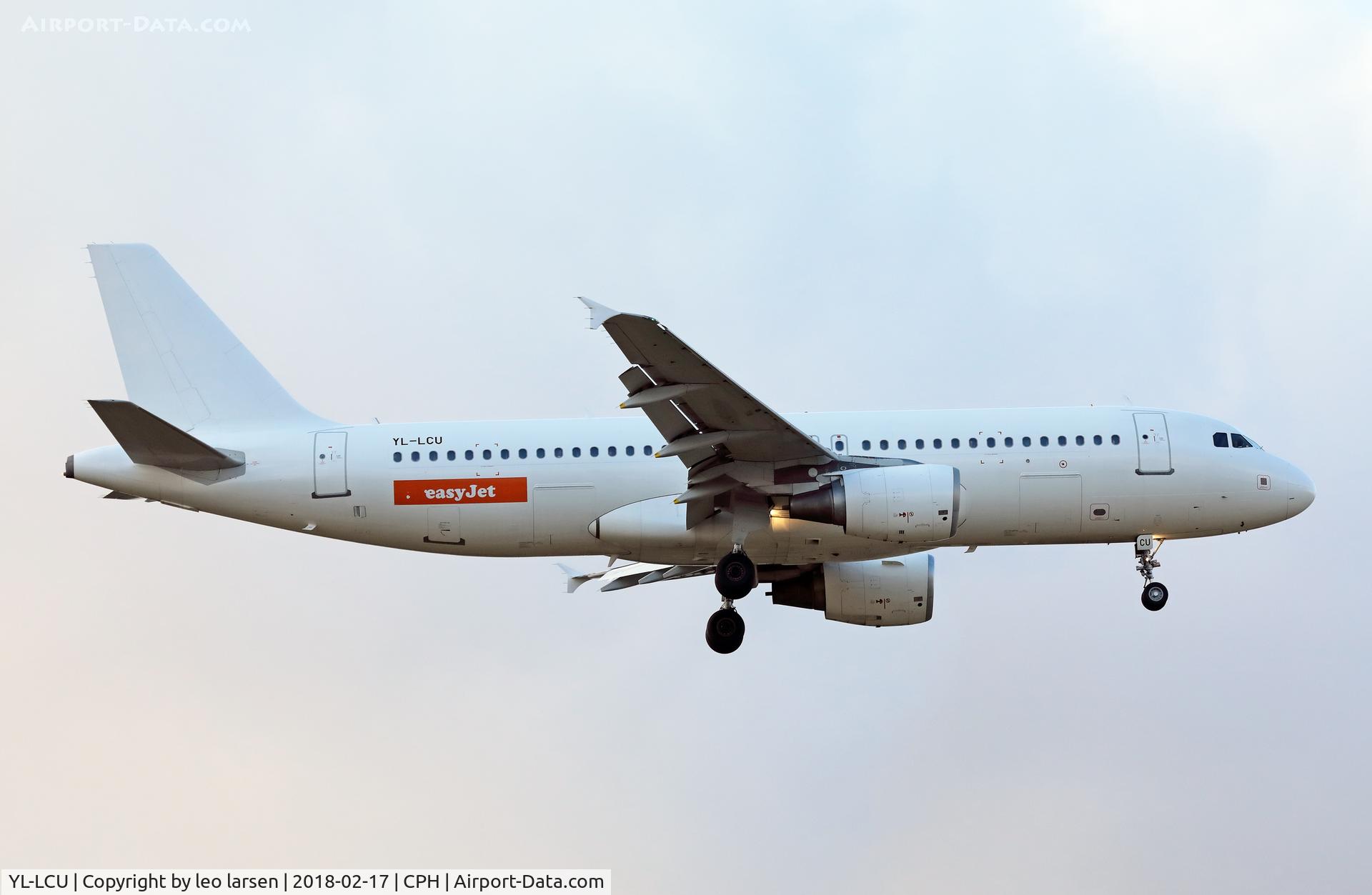 YL-LCU, 2002 Airbus A320-214 C/N 1762, Copenhagen 17.2.2018