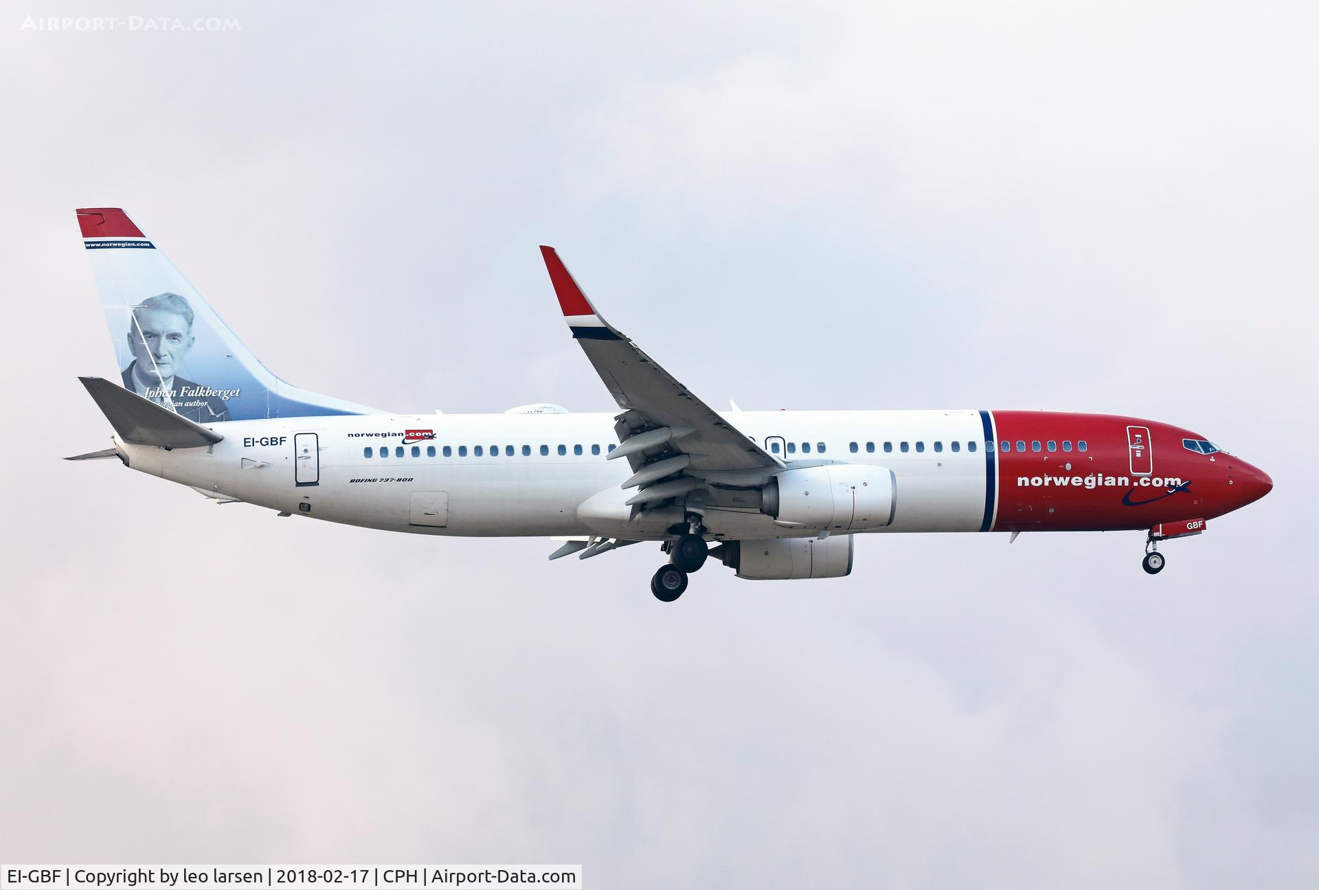 EI-GBF, 2013 Boeing 737-8JP C/N 39022, Copenhagen 17.2.2018