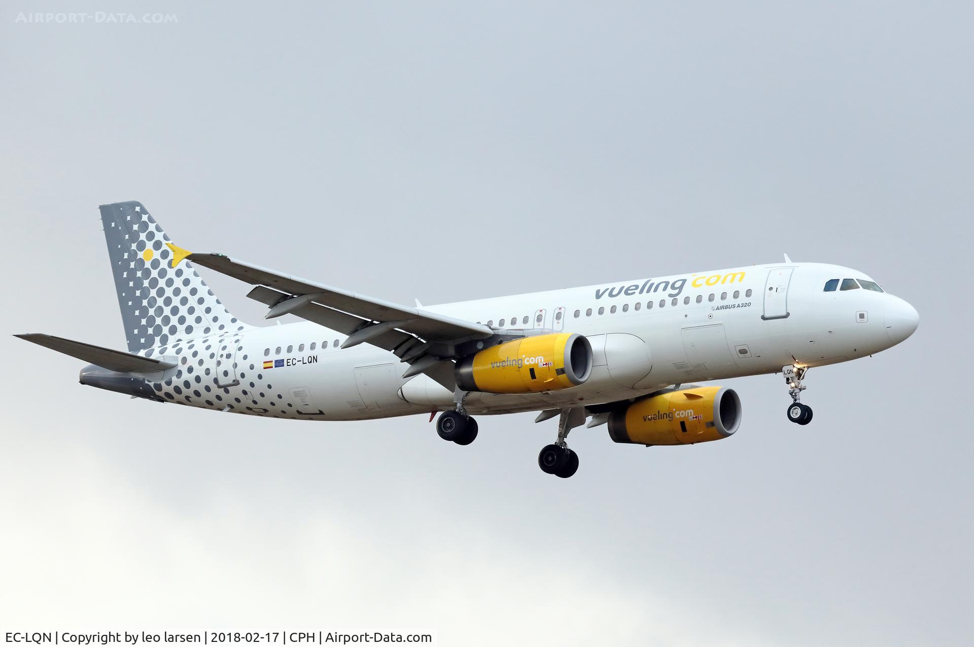 EC-LQN, 2004 Airbus A320-232 C/N 2168, Copenhagen 17.2.2018