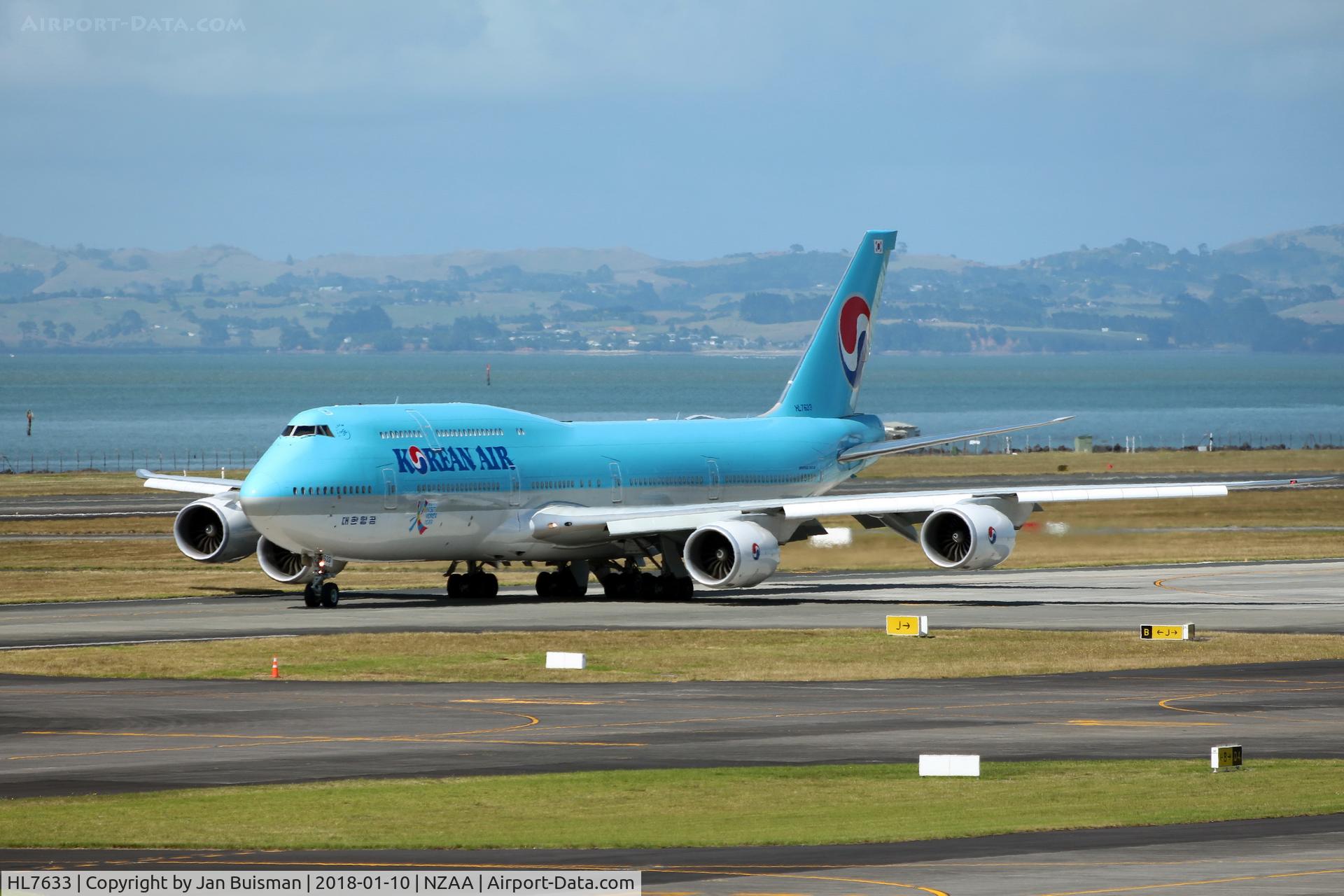HL7633, 2015 Boeing 747-8B5 C/N 40908, Korean Air