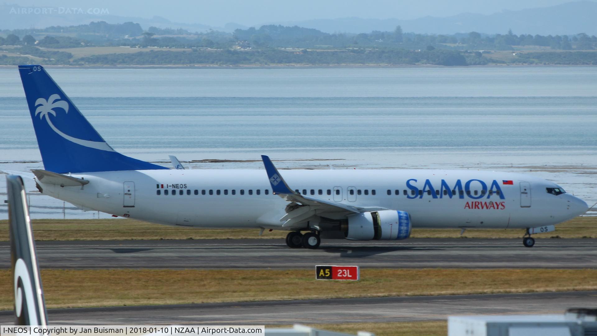 I-NEOS, 2002 Boeing 737-86N C/N 32733, Samoa Airways