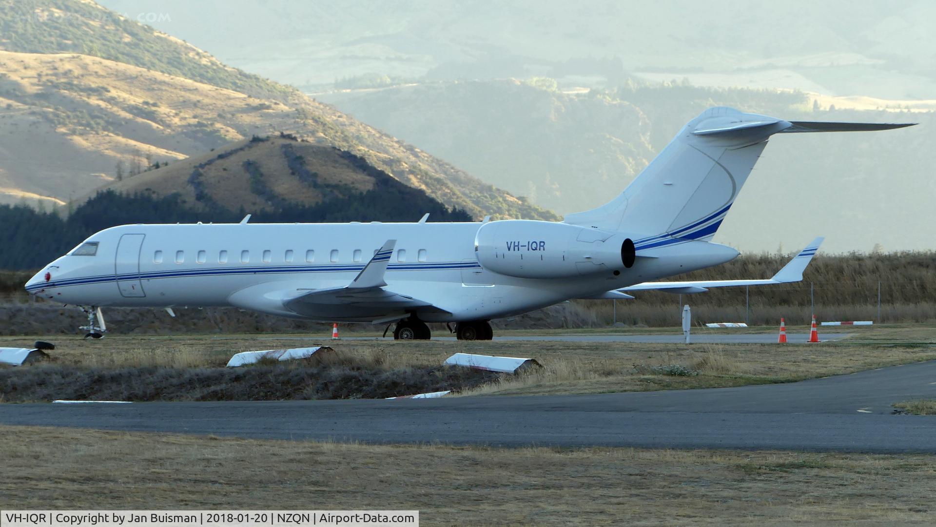 VH-IQR, 2007 Bombardier BD-700-1A10 Global Express XRS C/N 9230, Execujet Australia
