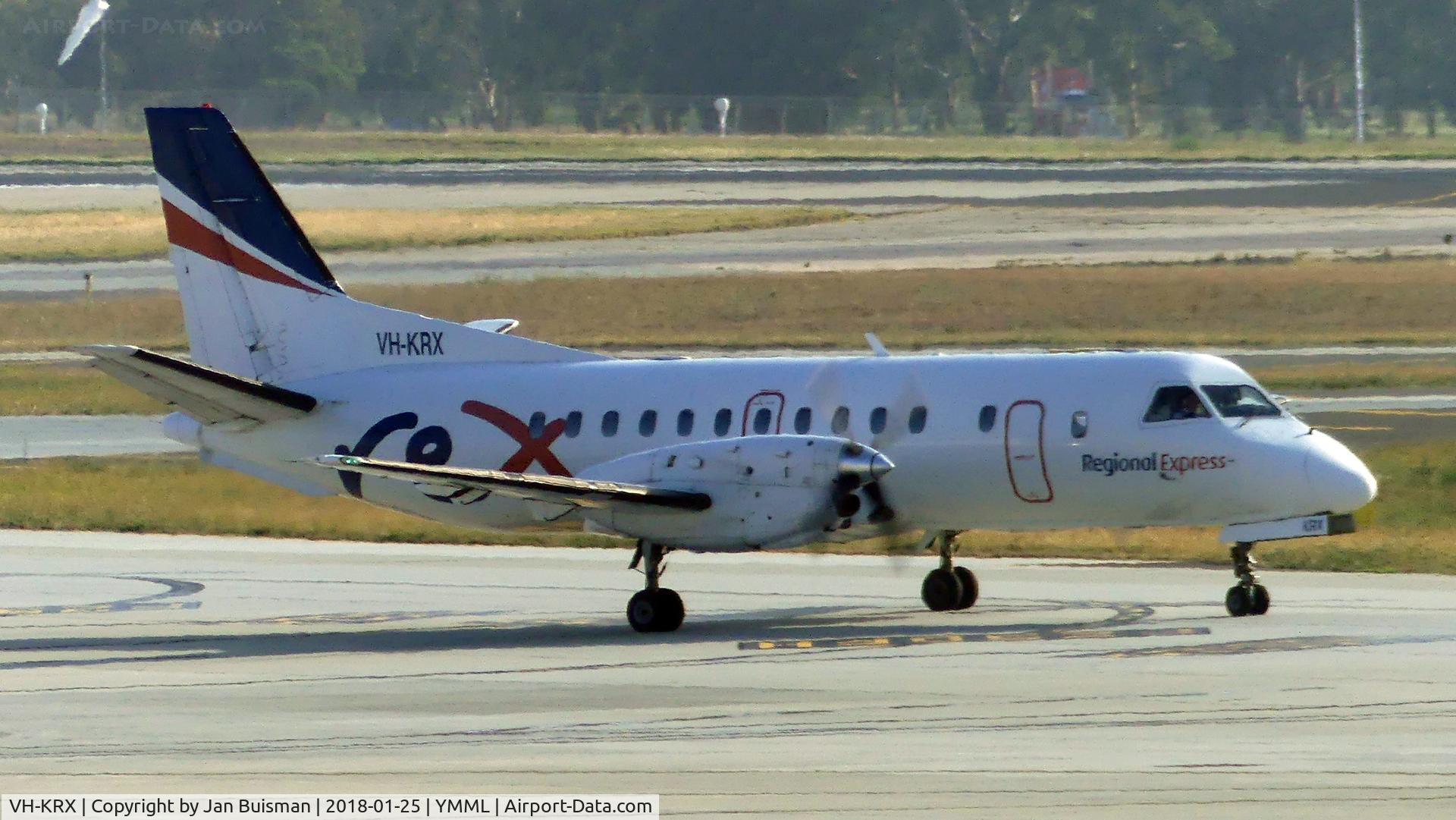 VH-KRX, 1991 Saab 340B C/N 340B-290, Regional Express