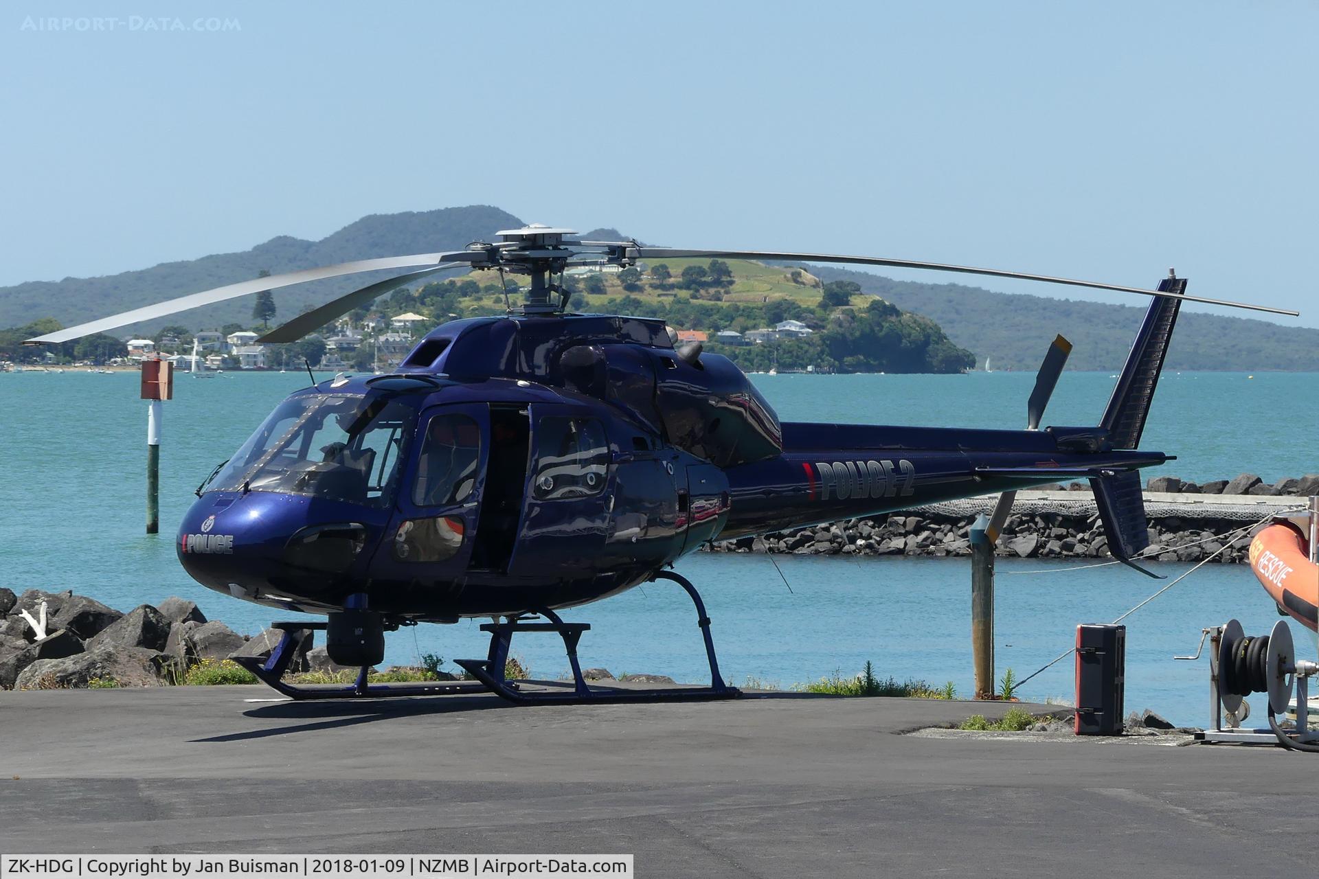 ZK-HDG, Aerospatiale AS-355F-1 Ecureuil 2 C/N 5212, Police 2