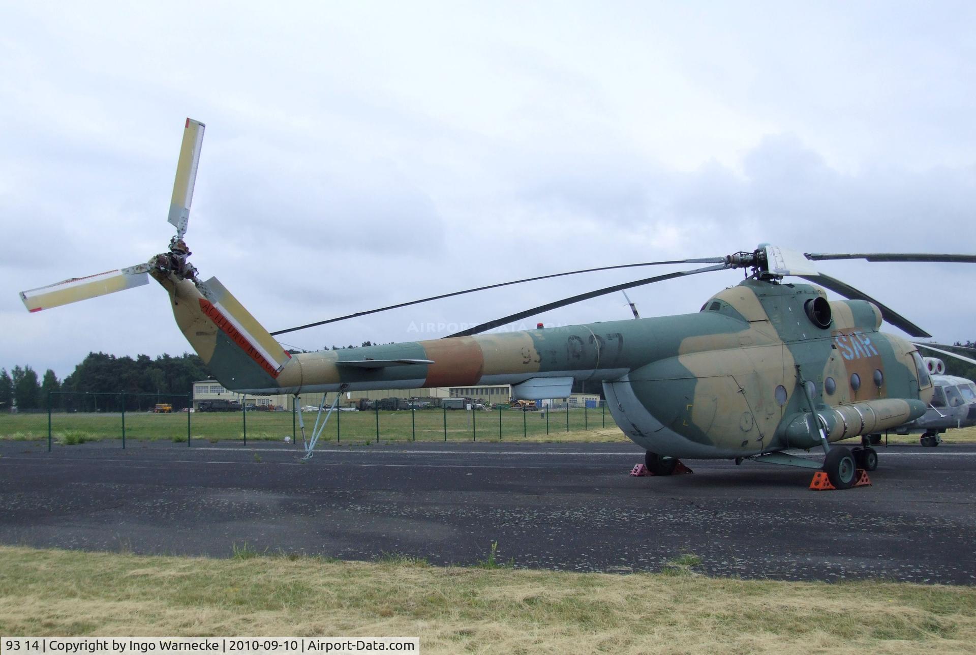 93 14, Mil Mi-8T Hip C/N 10543, Mil Mi-8T HIP at the Luftwaffenmuseum, Berlin-Gatow
