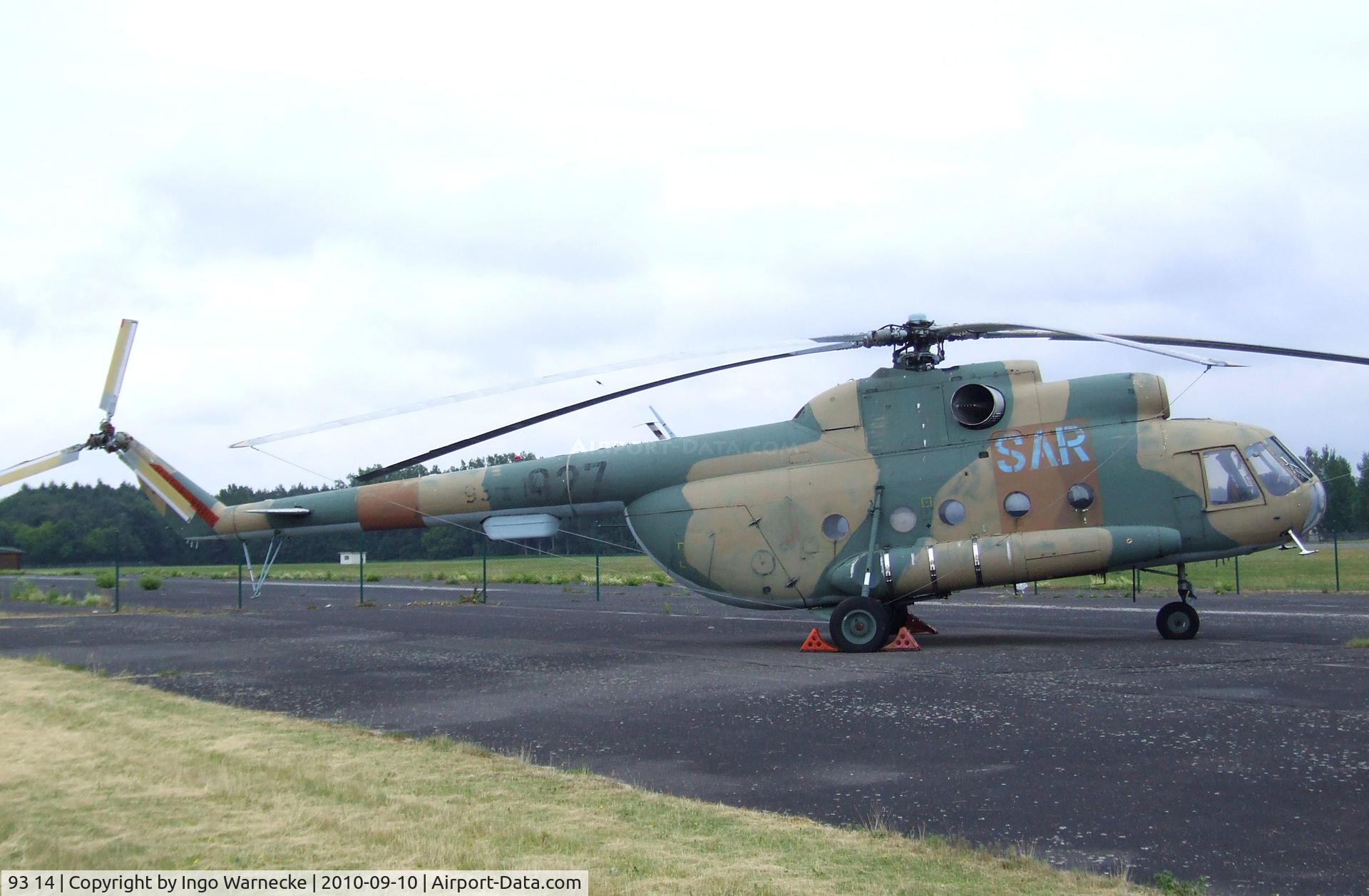 93 14, Mil Mi-8T Hip C/N 10543, Mil Mi-8T HIP at the Luftwaffenmuseum, Berlin-Gatow