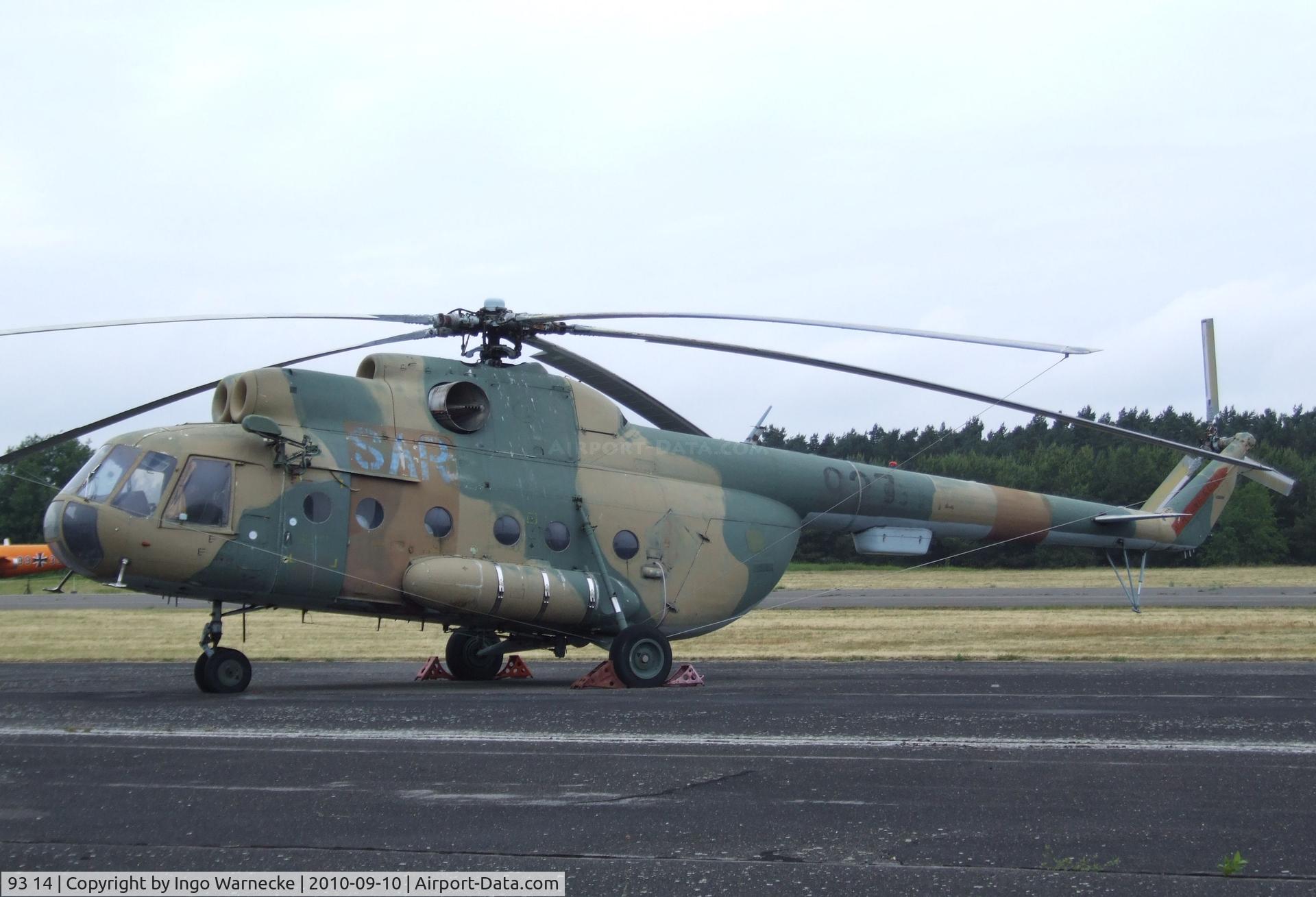 93 14, Mil Mi-8T Hip C/N 10543, Mil Mi-8T HIP at the Luftwaffenmuseum, Berlin-Gatow