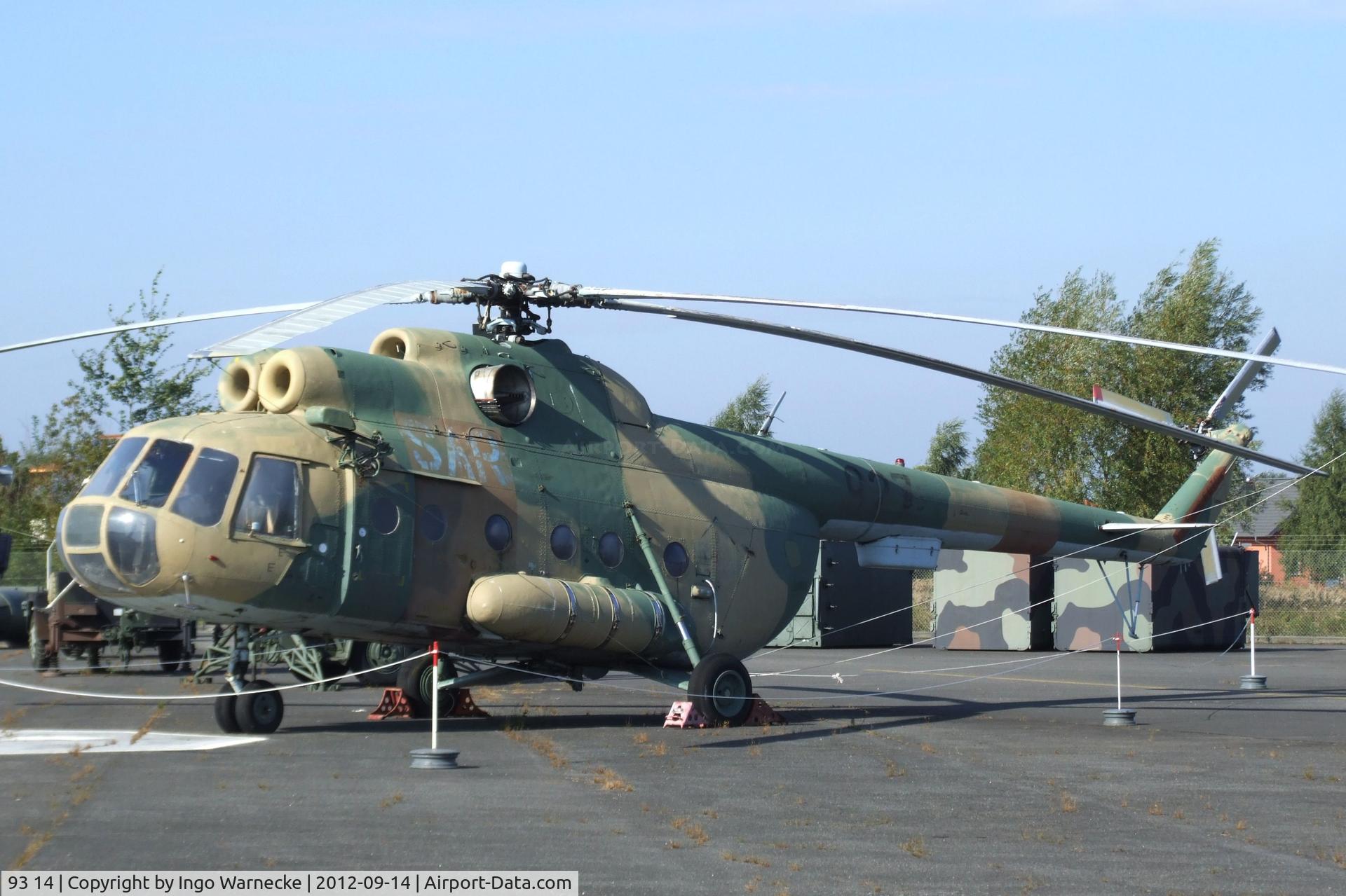 93 14, Mil Mi-8T Hip C/N 10543, Mil Mi-8T HIP at the Luftwaffenmuseum, Berlin-Gatow