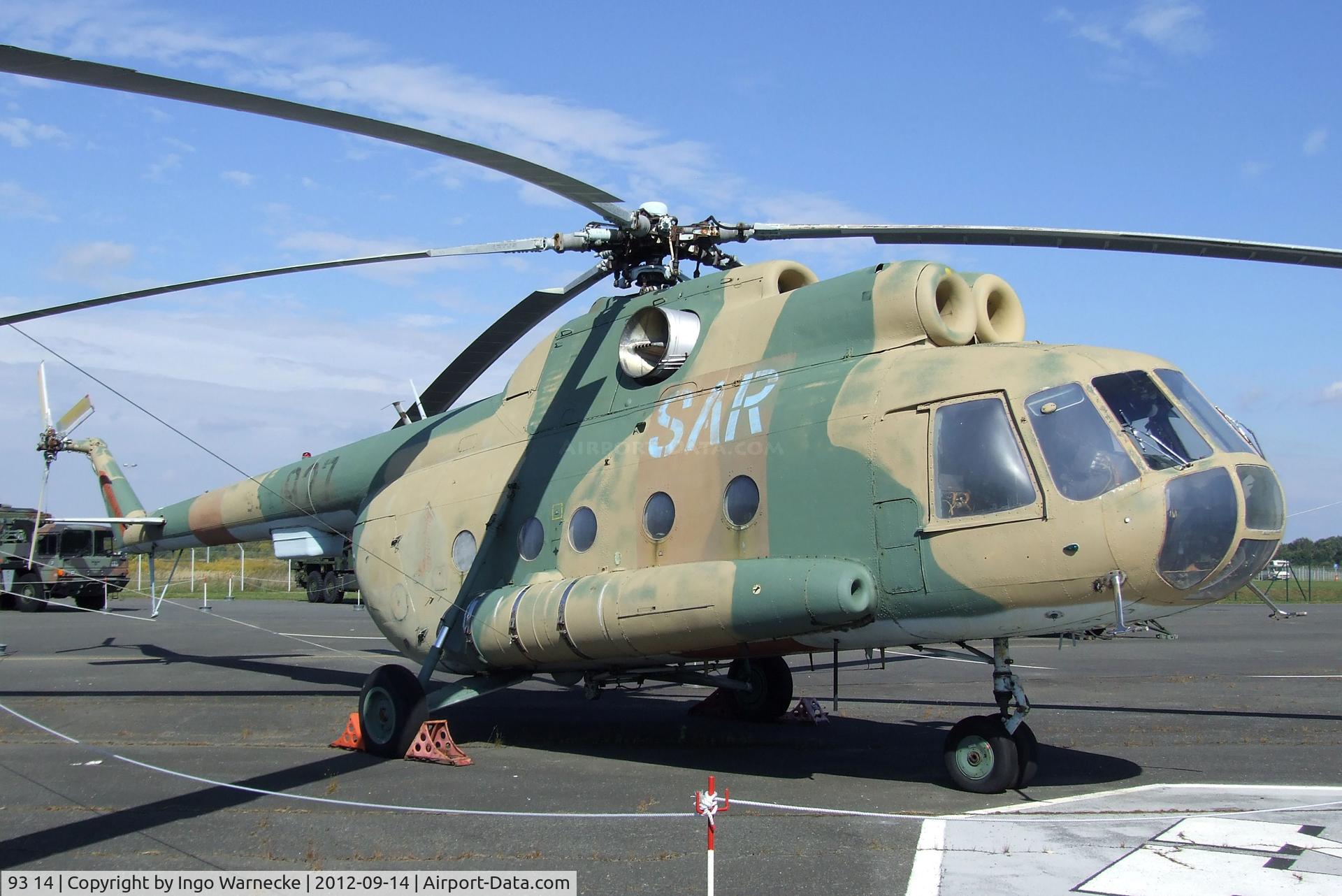 93 14, Mil Mi-8T Hip C/N 10543, Mil Mi-8T HIP at the Luftwaffenmuseum, Berlin-Gatow