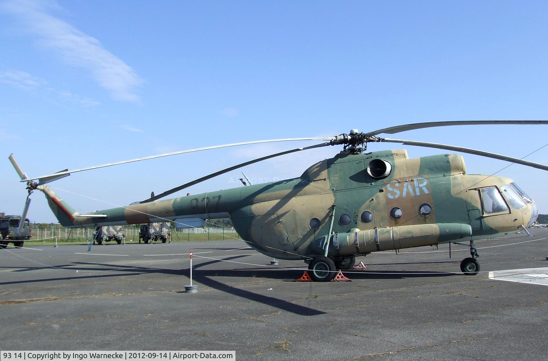 93 14, Mil Mi-8T Hip C/N 10543, Mil Mi-8T HIP at the Luftwaffenmuseum, Berlin-Gatow