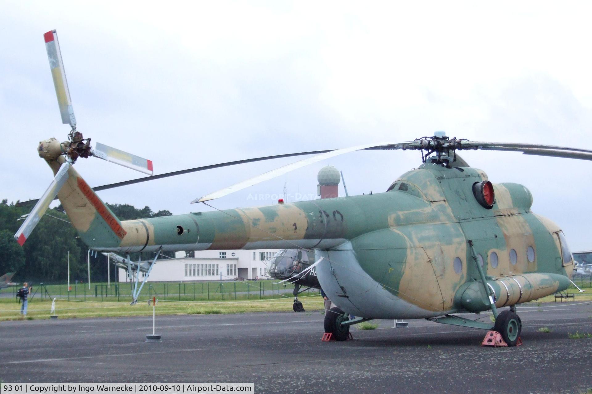 93 01, Mil Mi-8T C/N 031233, Mil Mi-8T HIP at the Luftwaffenmuseum, Berlin-Gatow