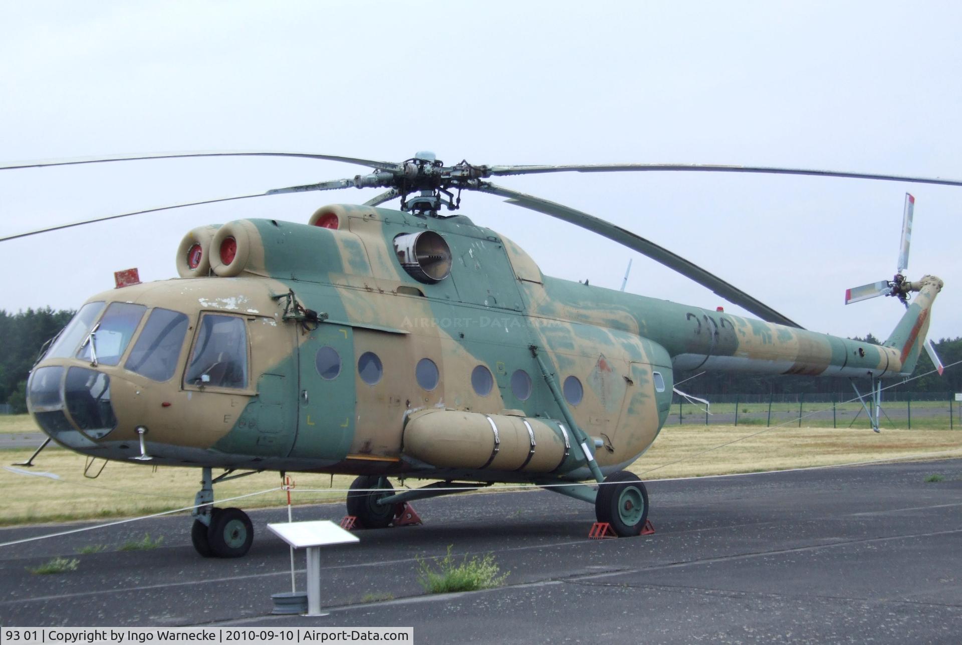93 01, Mil Mi-8T C/N 031233, Mil Mi-8T HIP at the Luftwaffenmuseum, Berlin-Gatow