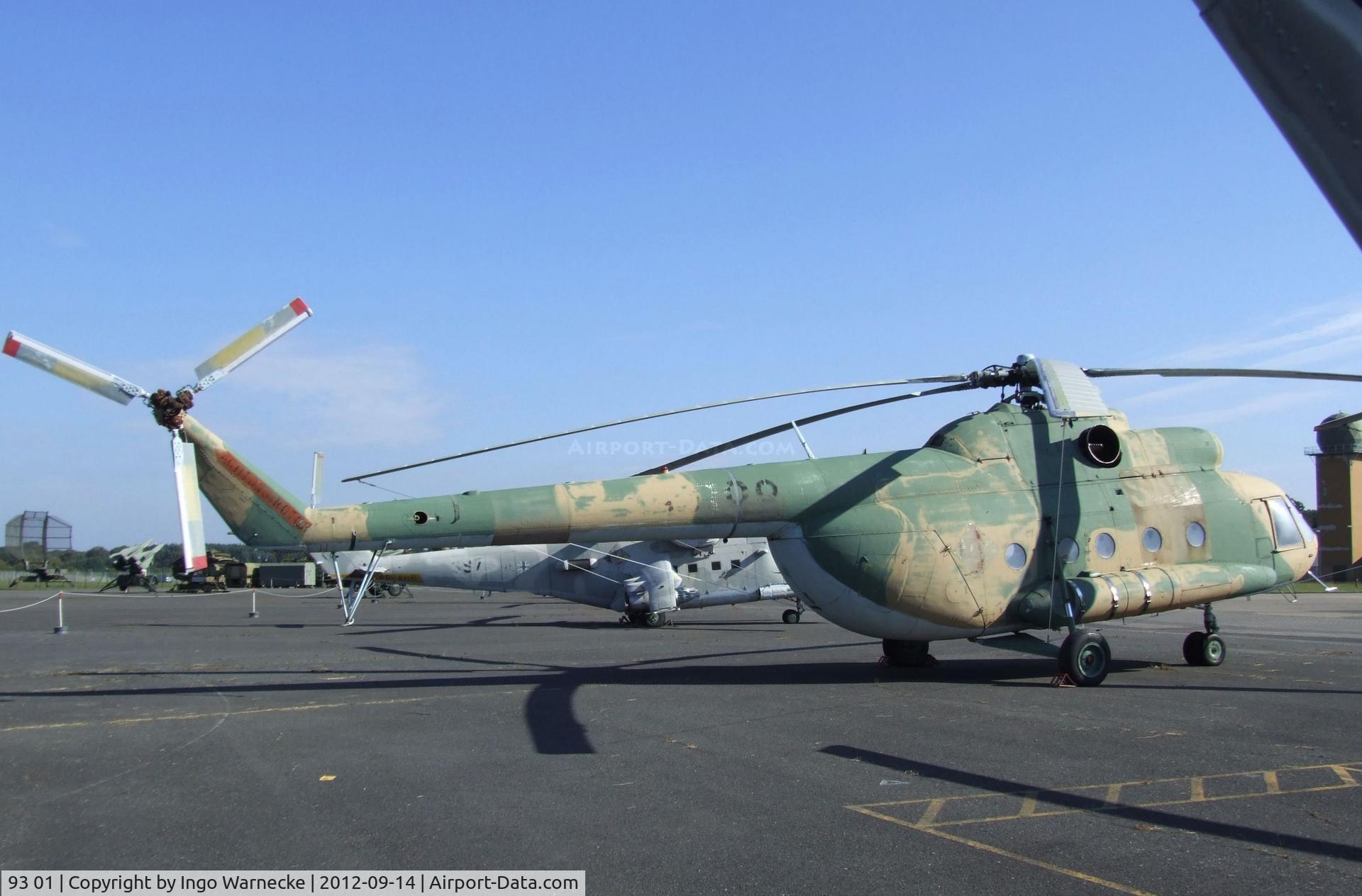 93 01, Mil Mi-8T C/N 031233, Mil Mi-8T HIP at the Luftwaffenmuseum, Berlin-Gatow