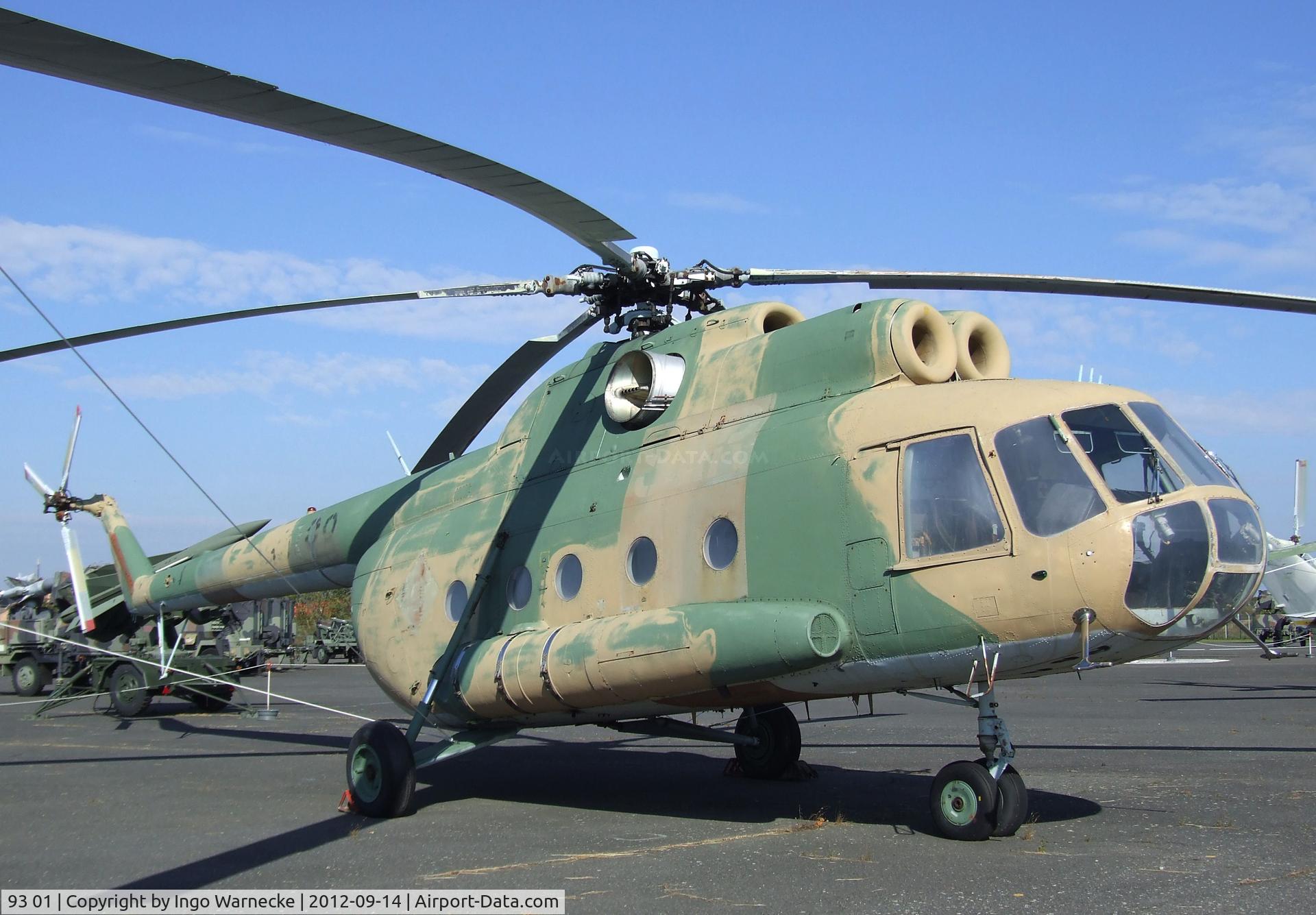 93 01, Mil Mi-8T C/N 031233, Mil Mi-8T HIP at the Luftwaffenmuseum, Berlin-Gatow