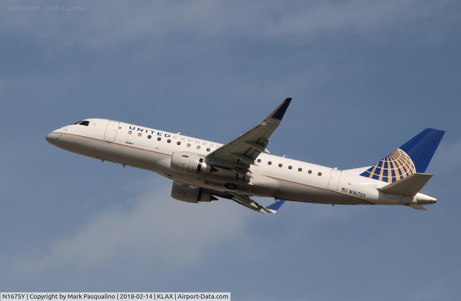 N167SY, 2016 Embraer 175LR (ERJ-170-200LR) C/N 17000616, ERJ 170-200 LR
